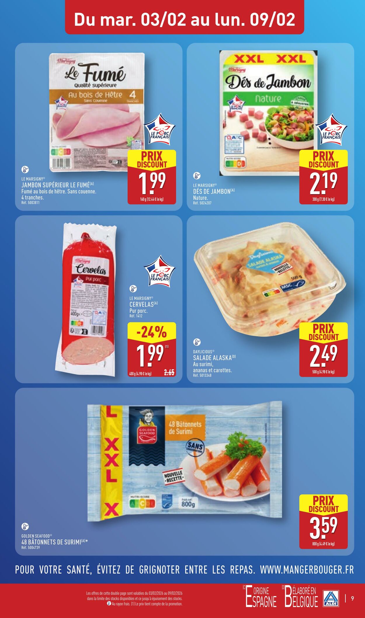 Catalogue Aldi 03.02.2026 - 09.02.2026