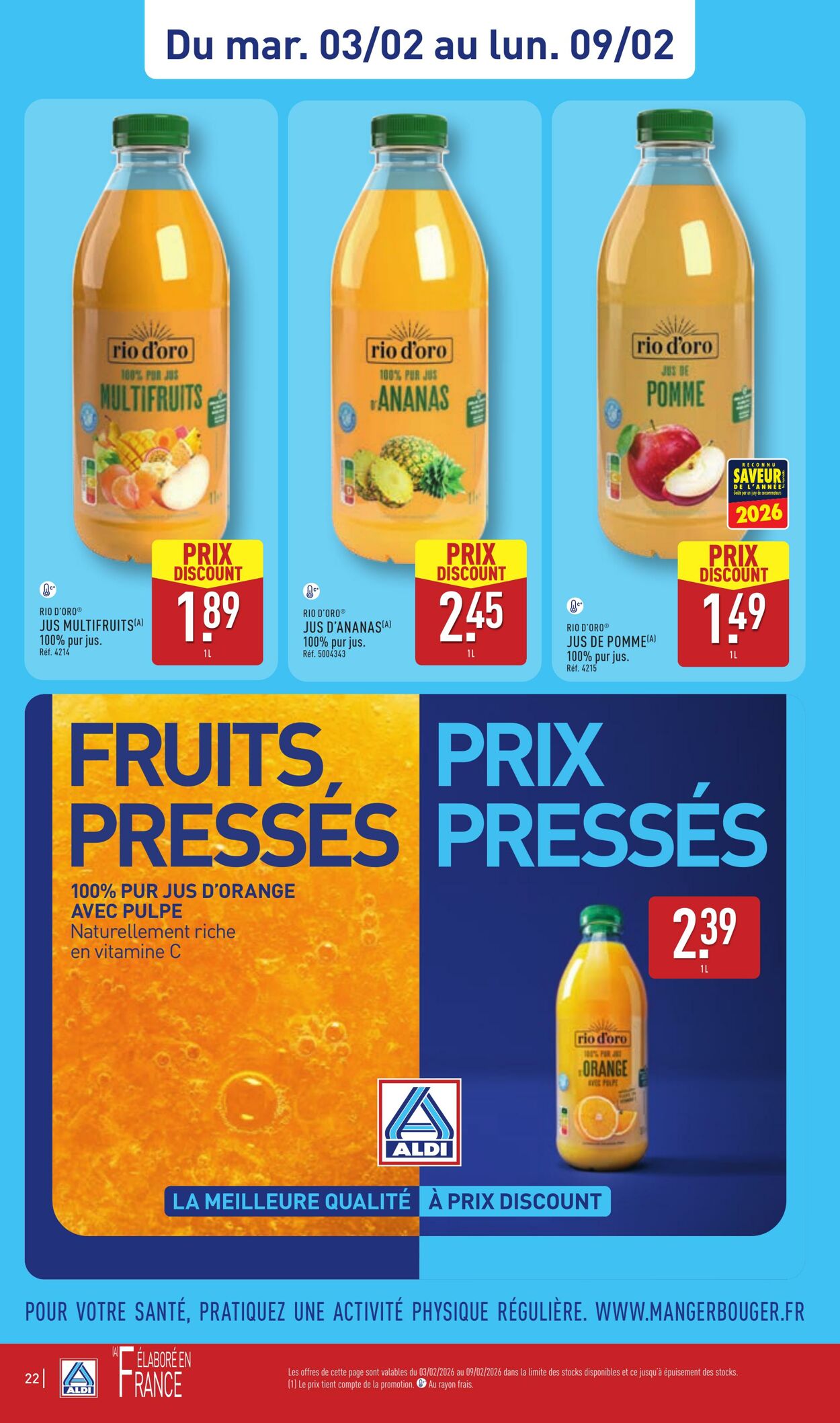 Catalogue Aldi 03.02.2026 - 09.02.2026