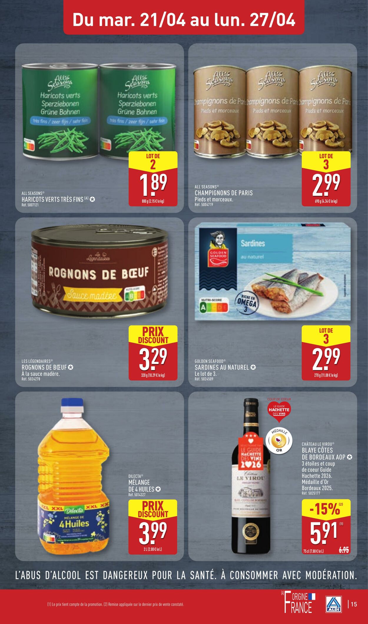 Catalogue Aldi 14.04.2026 - 20.04.2026