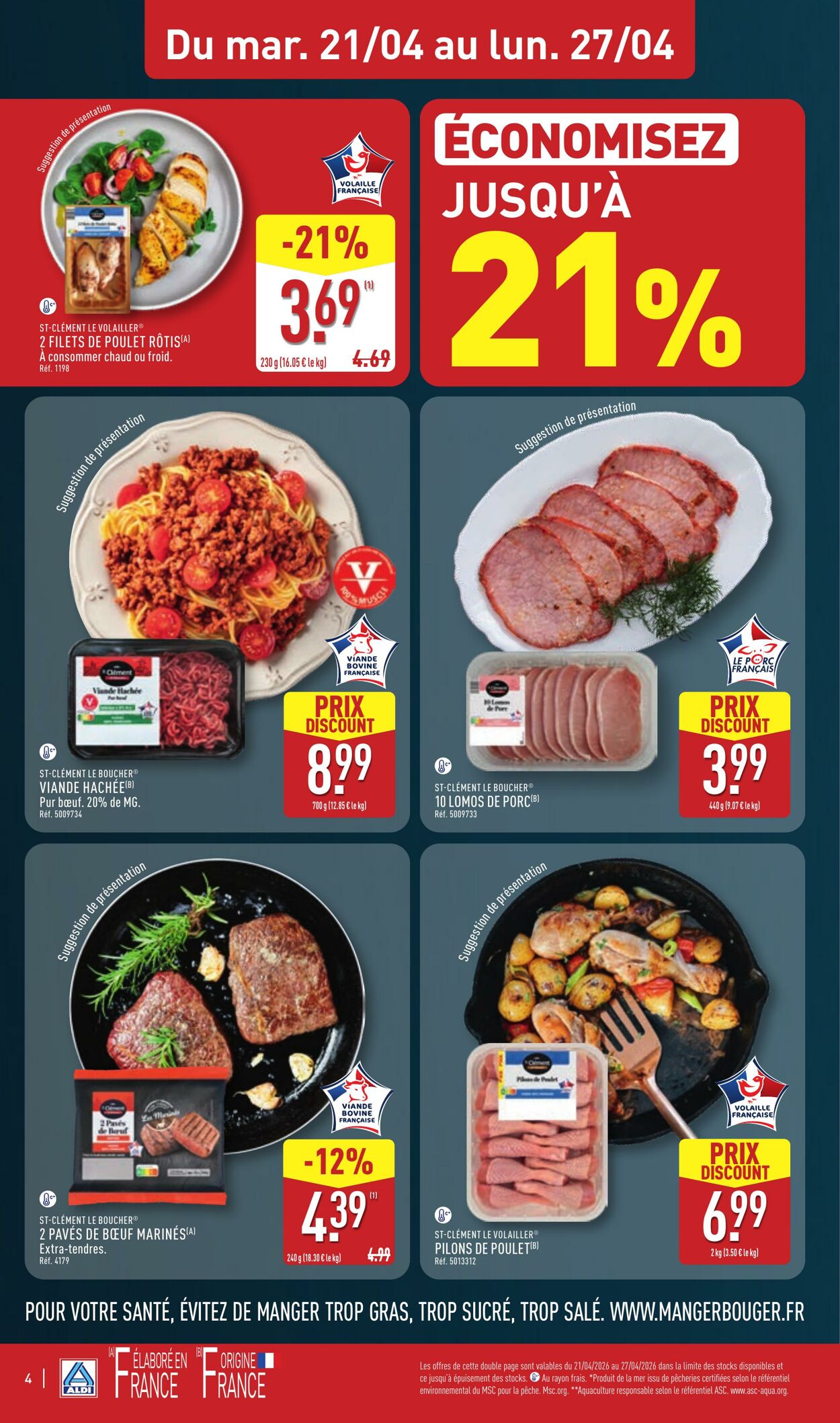 Catalogue Aldi 14.04.2026 - 20.04.2026