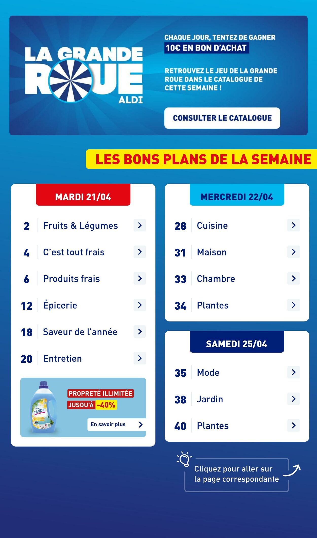 Catalogue Aldi 14.04.2026 - 20.04.2026