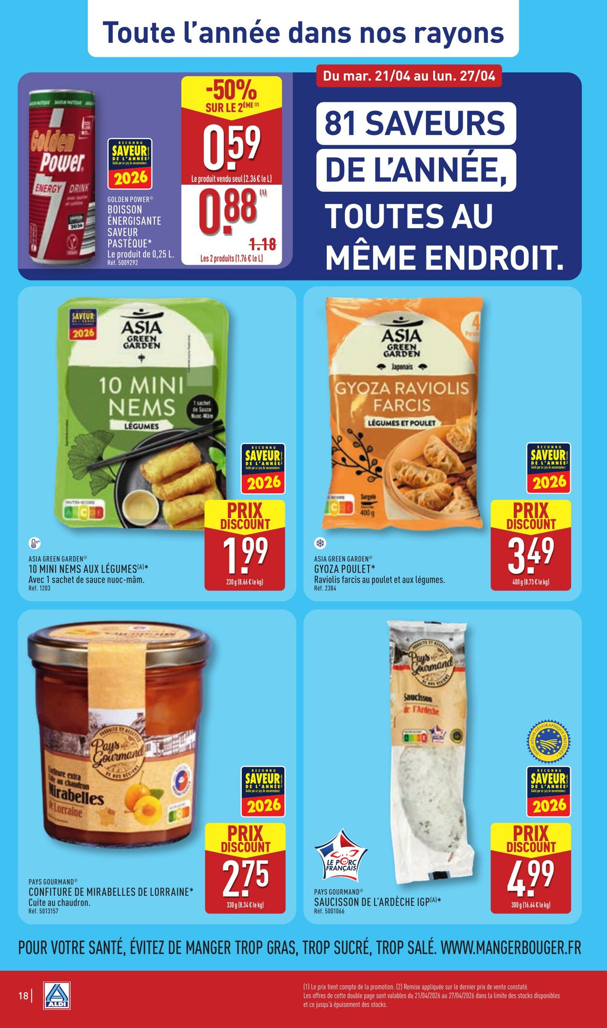 Catalogue Aldi 14.04.2026 - 20.04.2026