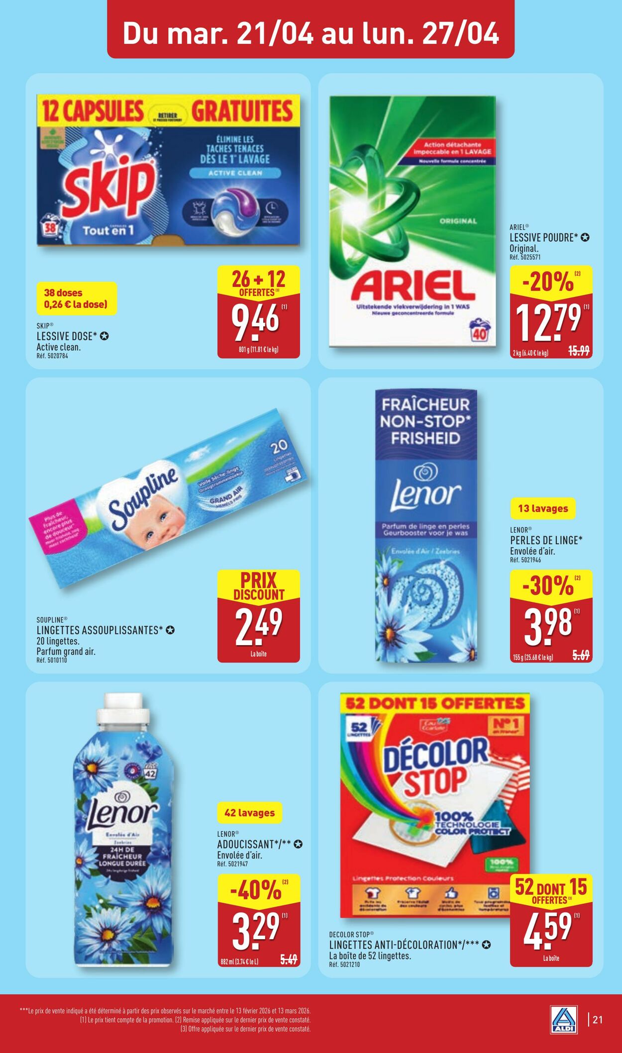 Catalogue Aldi 14.04.2026 - 20.04.2026