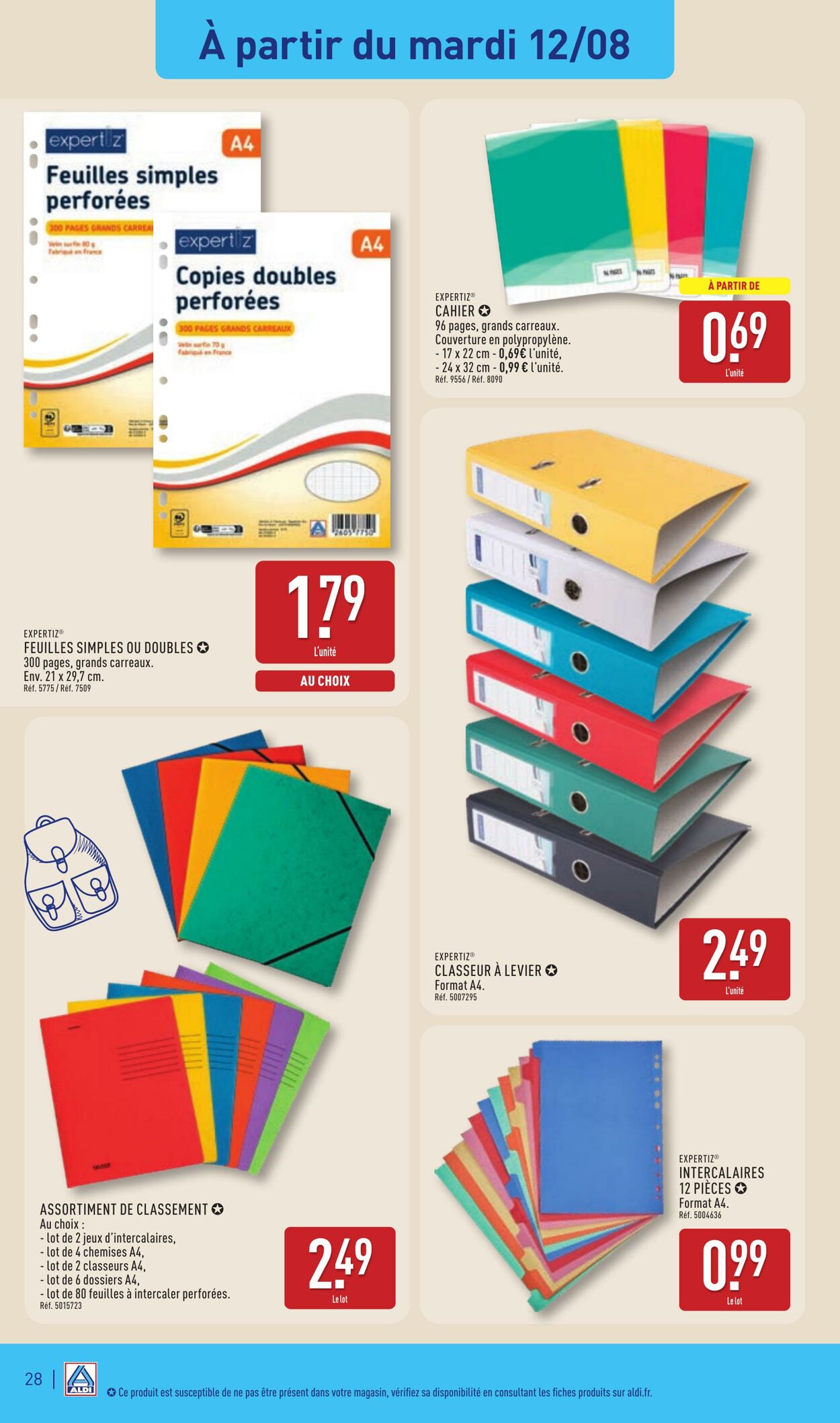 Catalogue Aldi 05.08.2025 - 11.08.2025