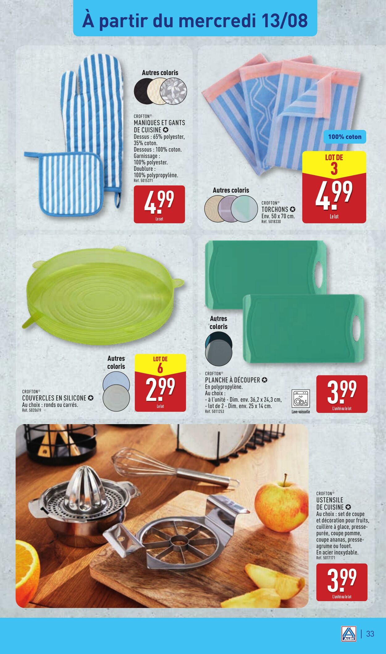Catalogue Aldi 05.08.2025 - 11.08.2025