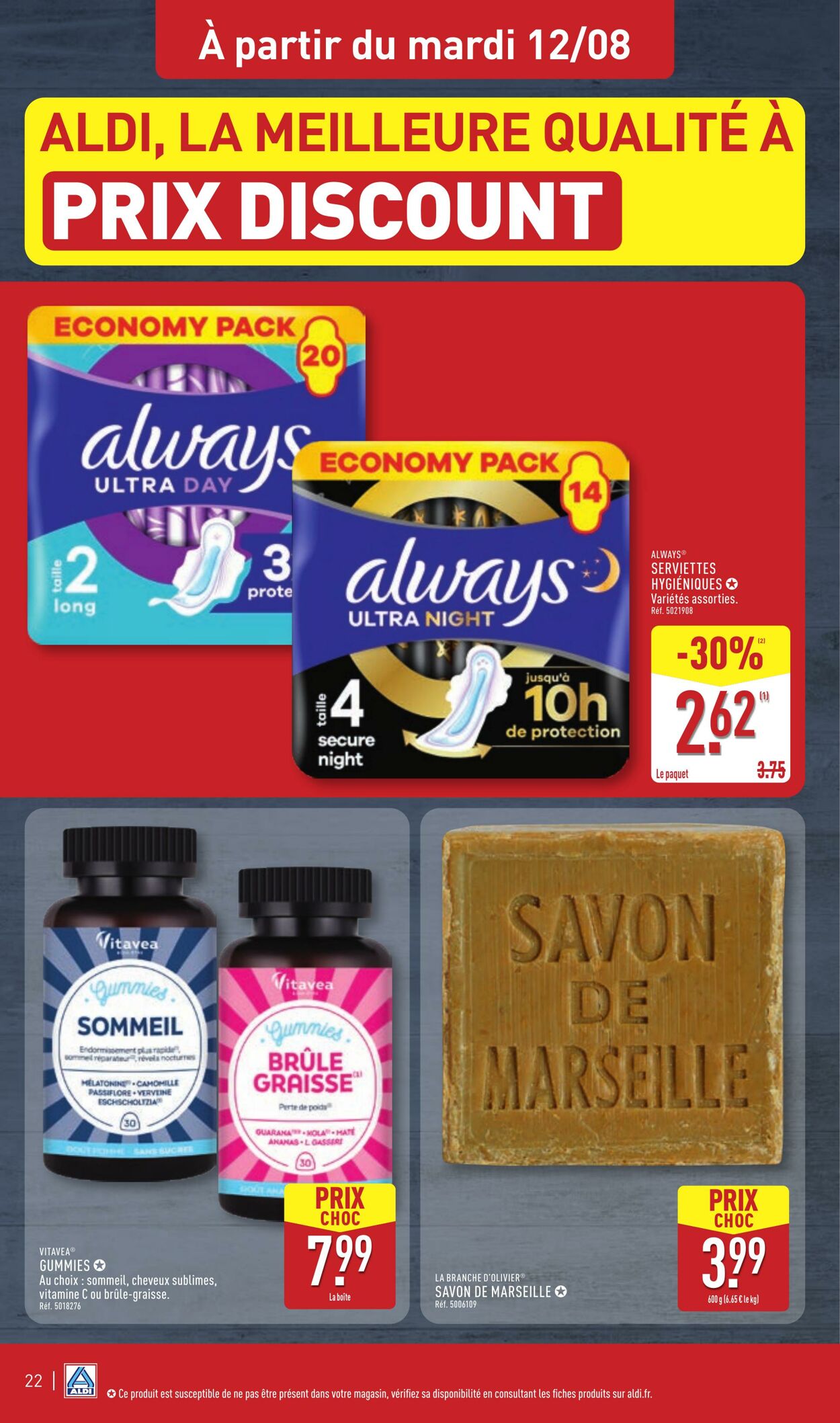 Catalogue Aldi 05.08.2025 - 11.08.2025
