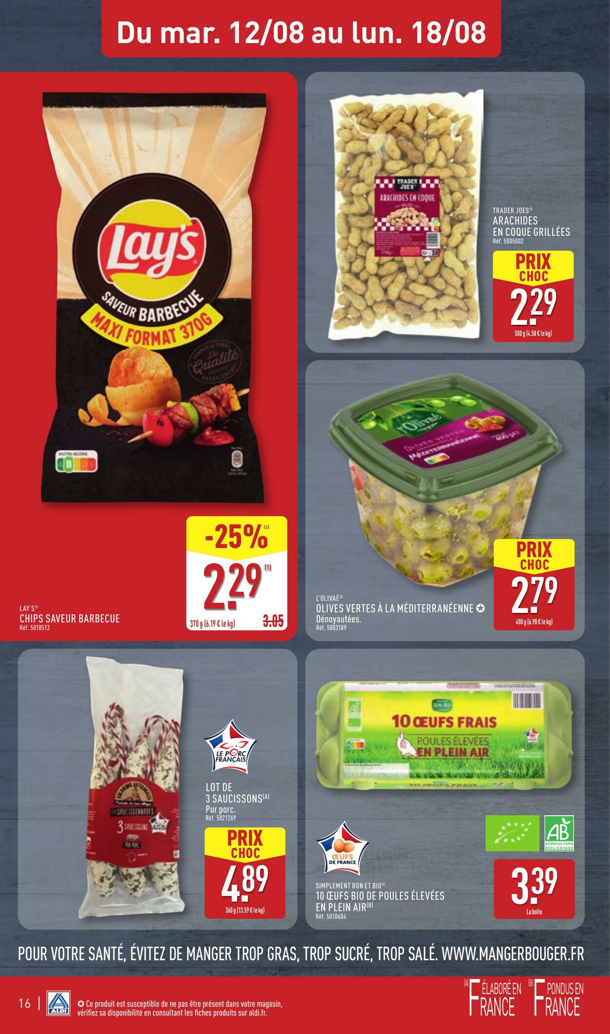 Catalogue Aldi 05.08.2025 - 11.08.2025