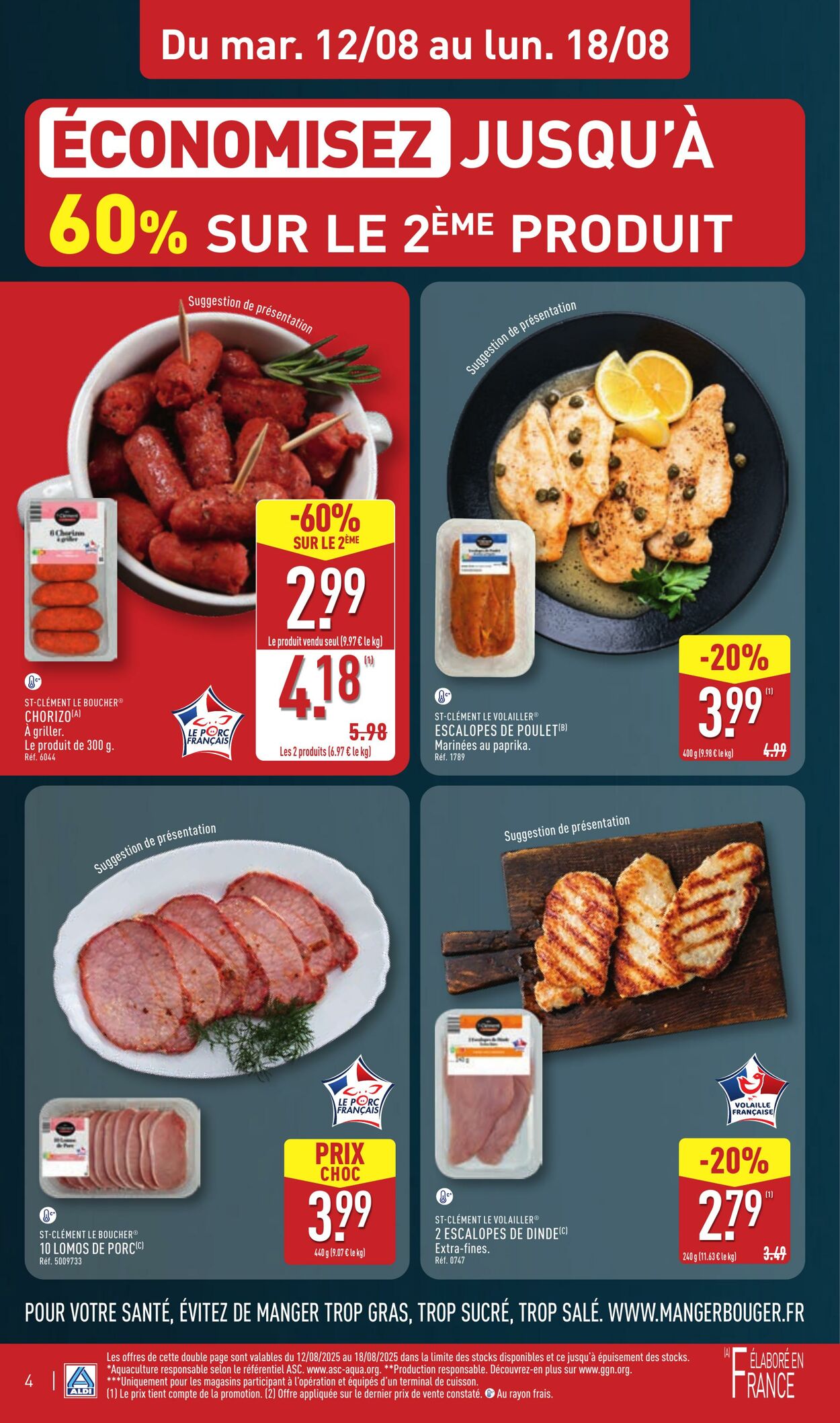 Catalogue Aldi 05.08.2025 - 11.08.2025
