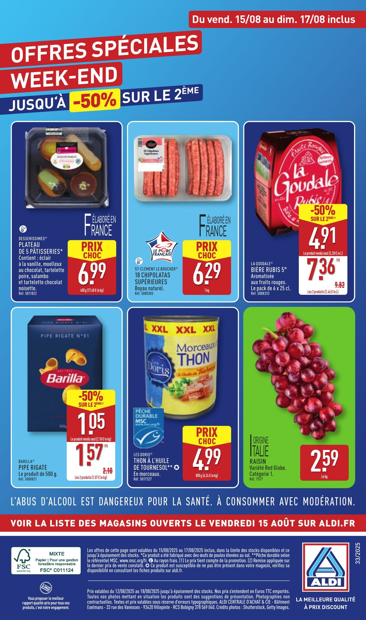 Catalogue Aldi 05.08.2025 - 11.08.2025