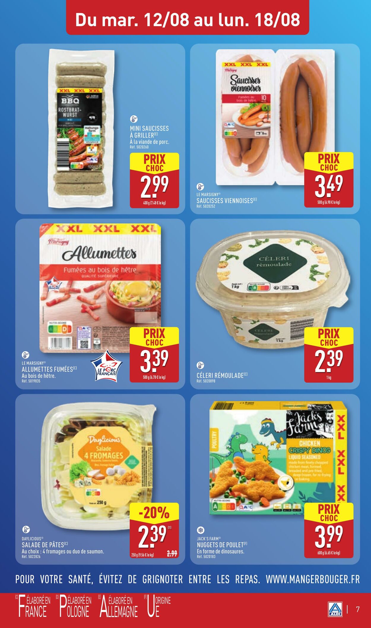 Catalogue Aldi 05.08.2025 - 11.08.2025