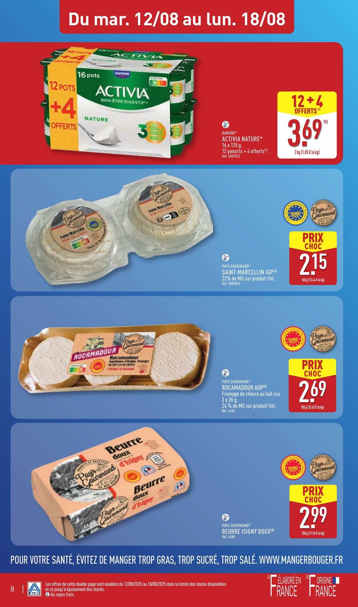 Catalogue Aldi 05.08.2025 - 11.08.2025
