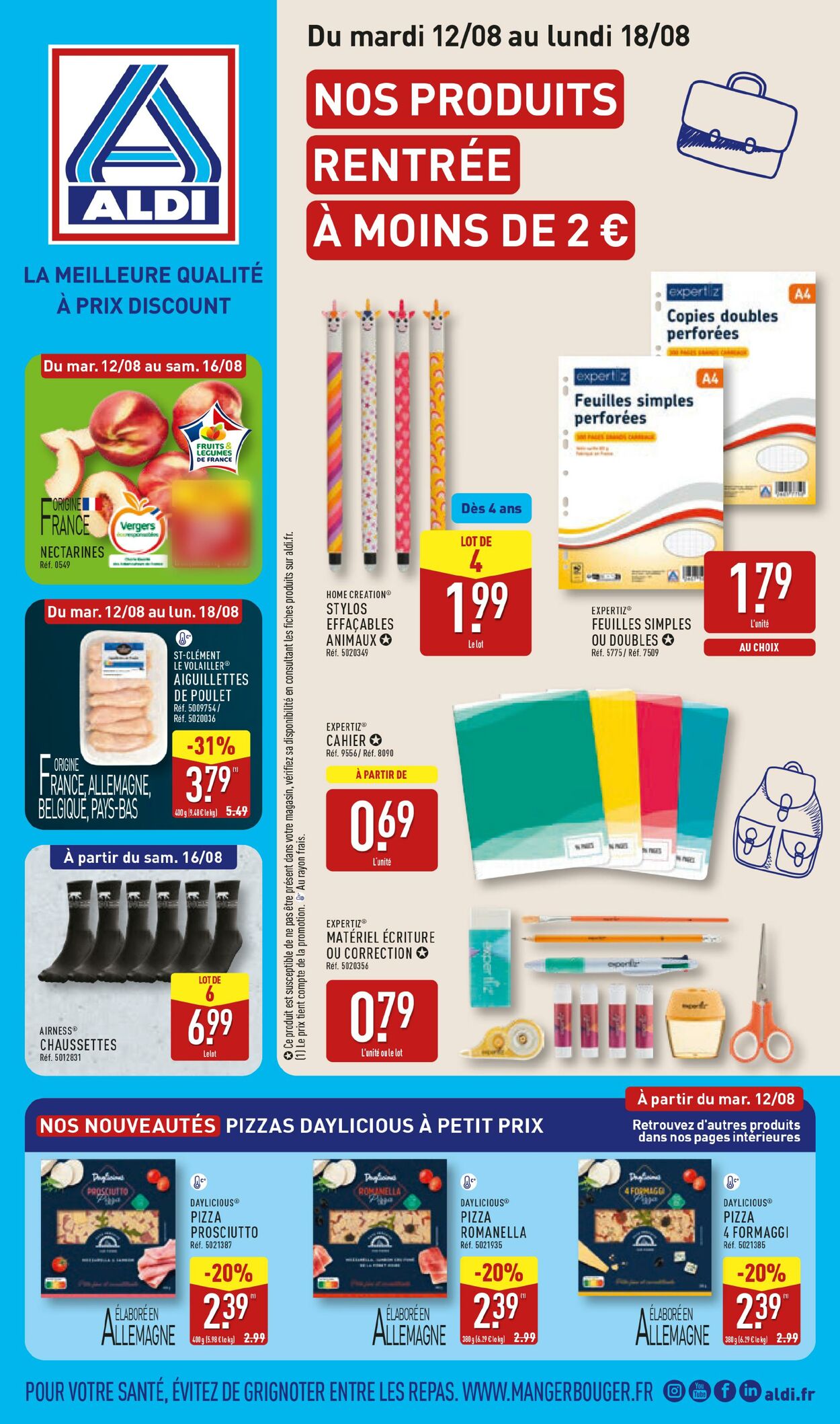 Catalogue Aldi 05.08.2025 - 11.08.2025