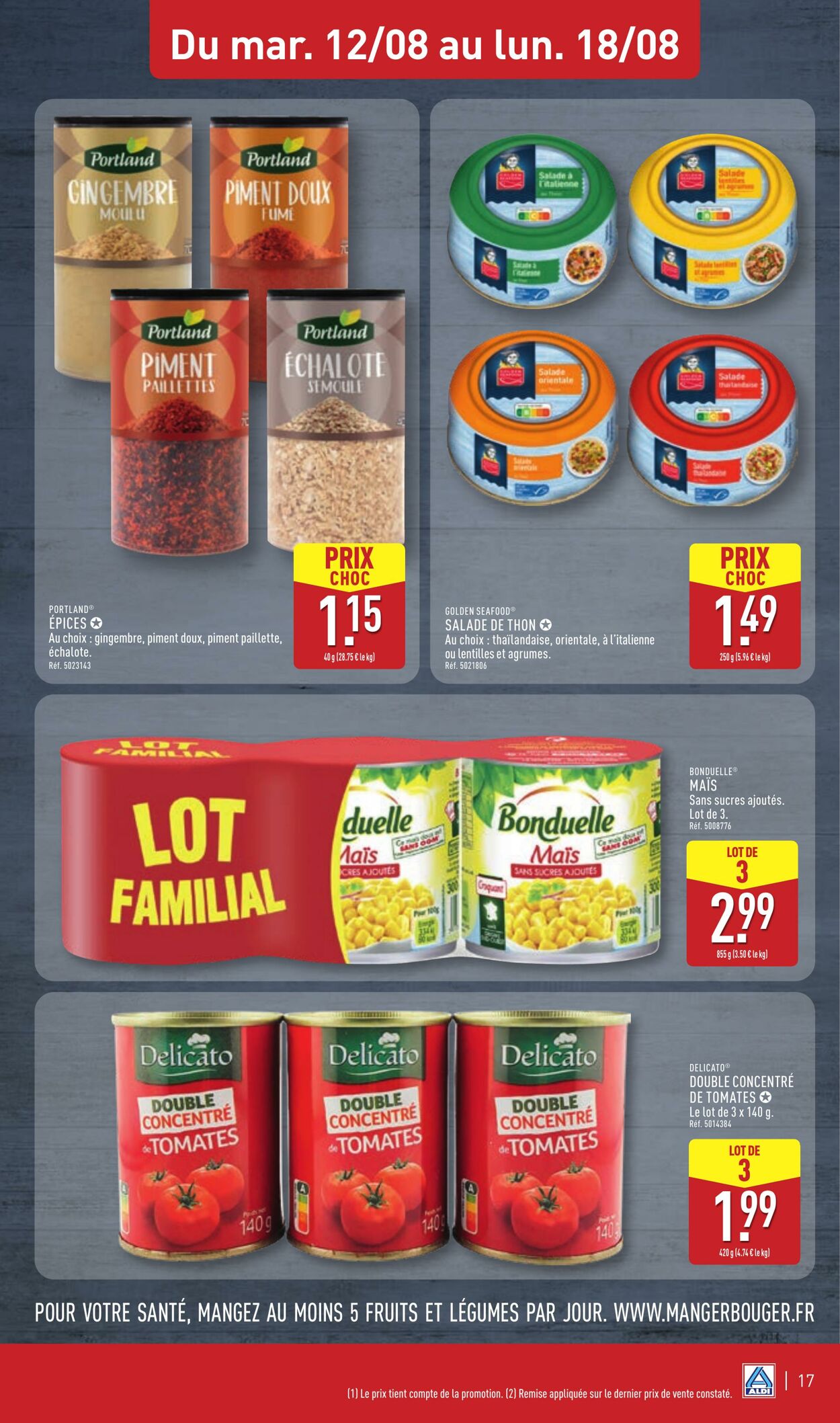 Catalogue Aldi 05.08.2025 - 11.08.2025