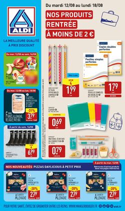 Catalogue Aldi 05.08.2025 - 11.08.2025