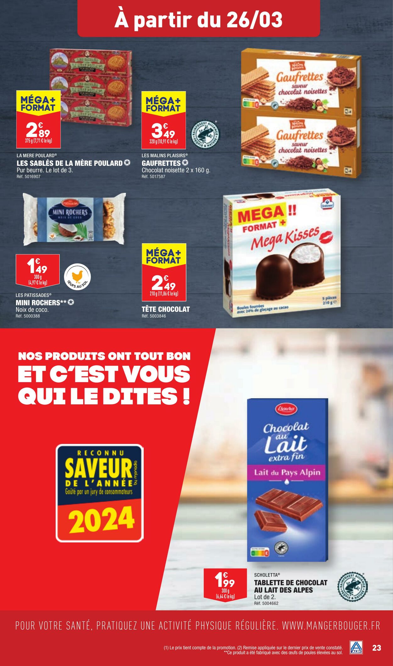 Catalogue Aldi 26.03.2024 - 01.04.2024