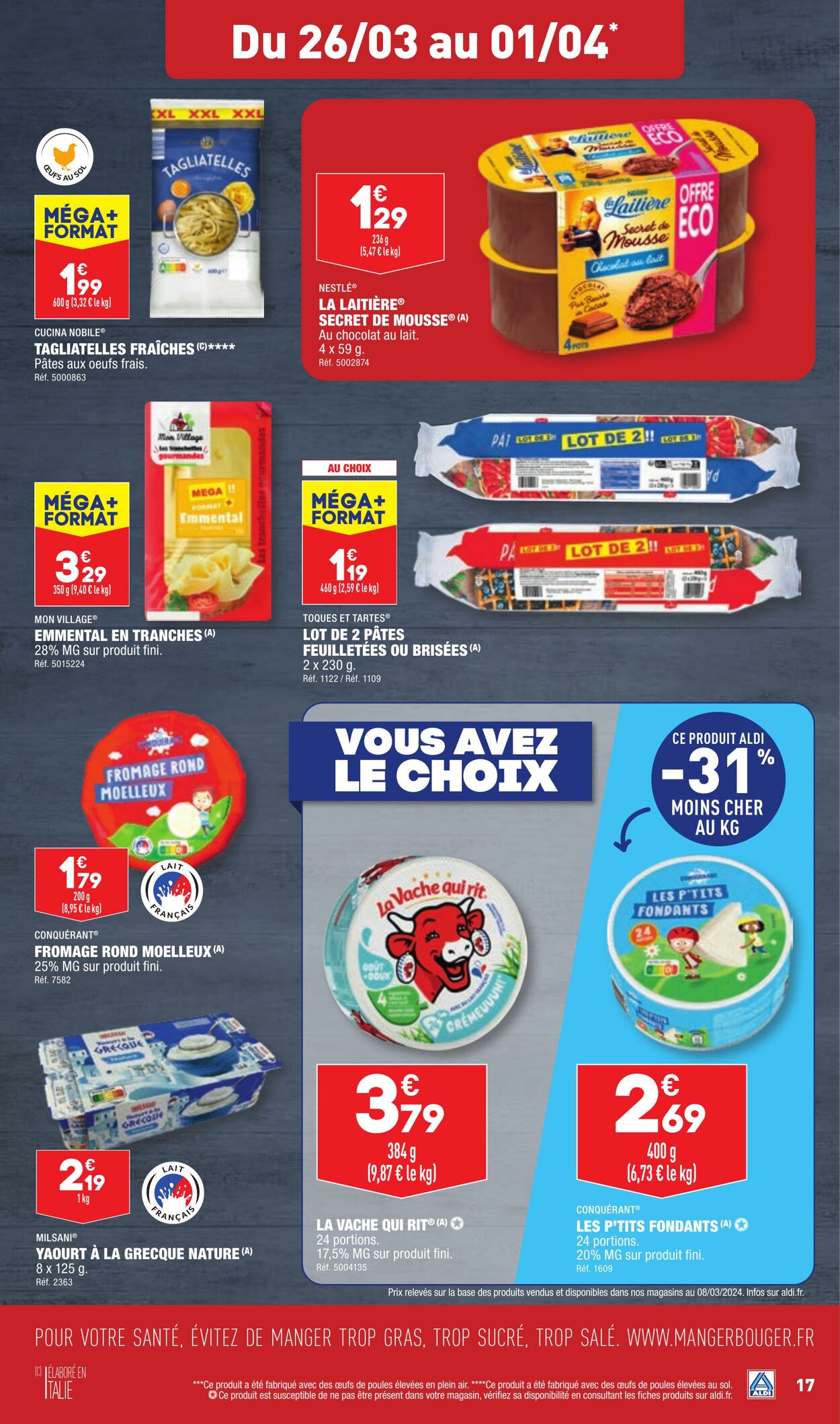 Catalogue Aldi 26.03.2024 - 01.04.2024