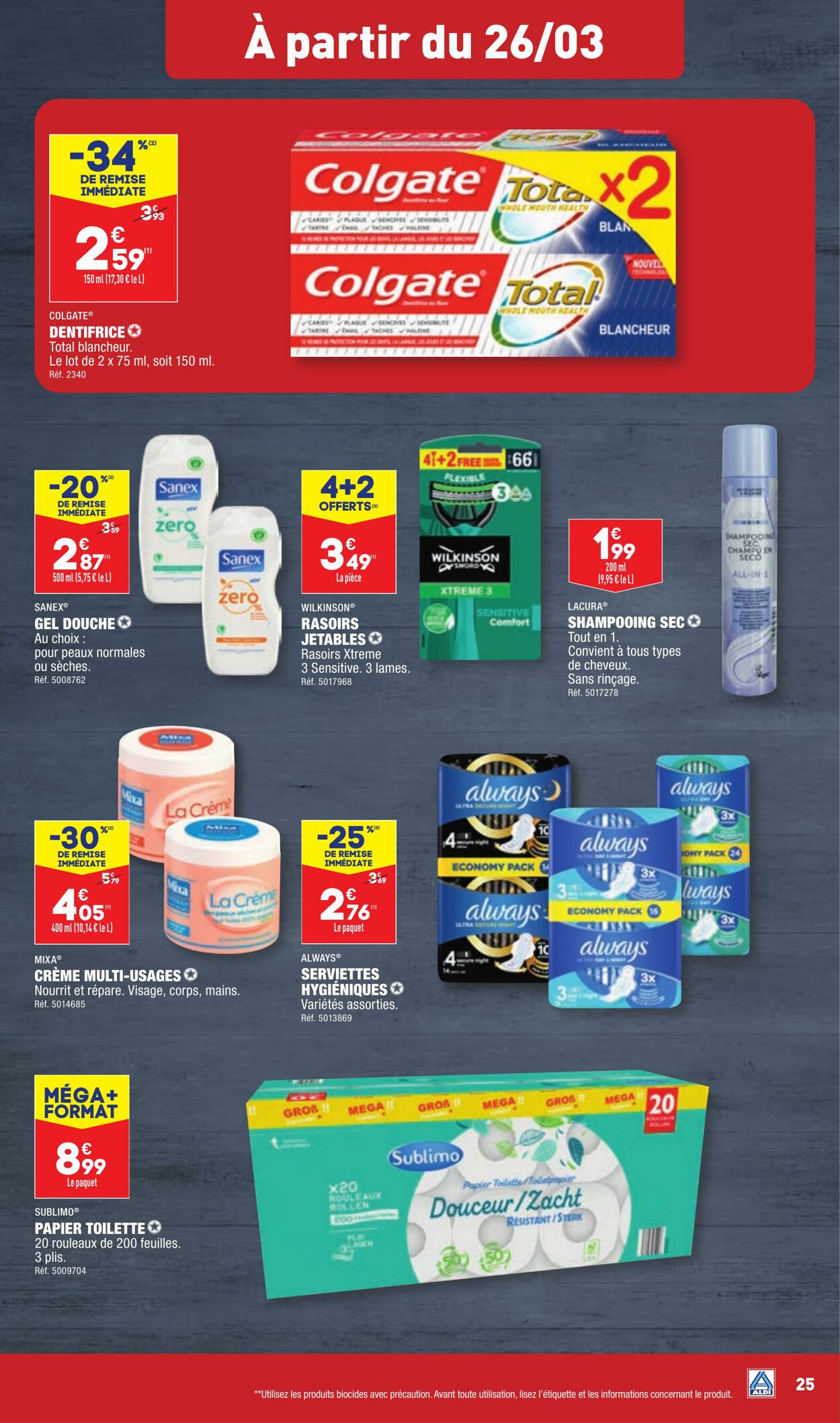 Catalogue Aldi 26.03.2024 - 01.04.2024