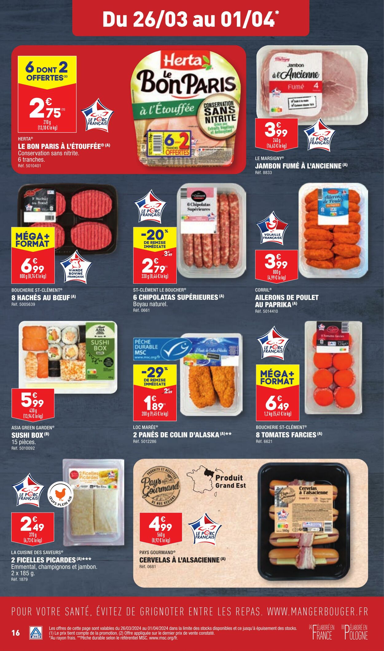 Catalogue Aldi 26.03.2024 - 01.04.2024