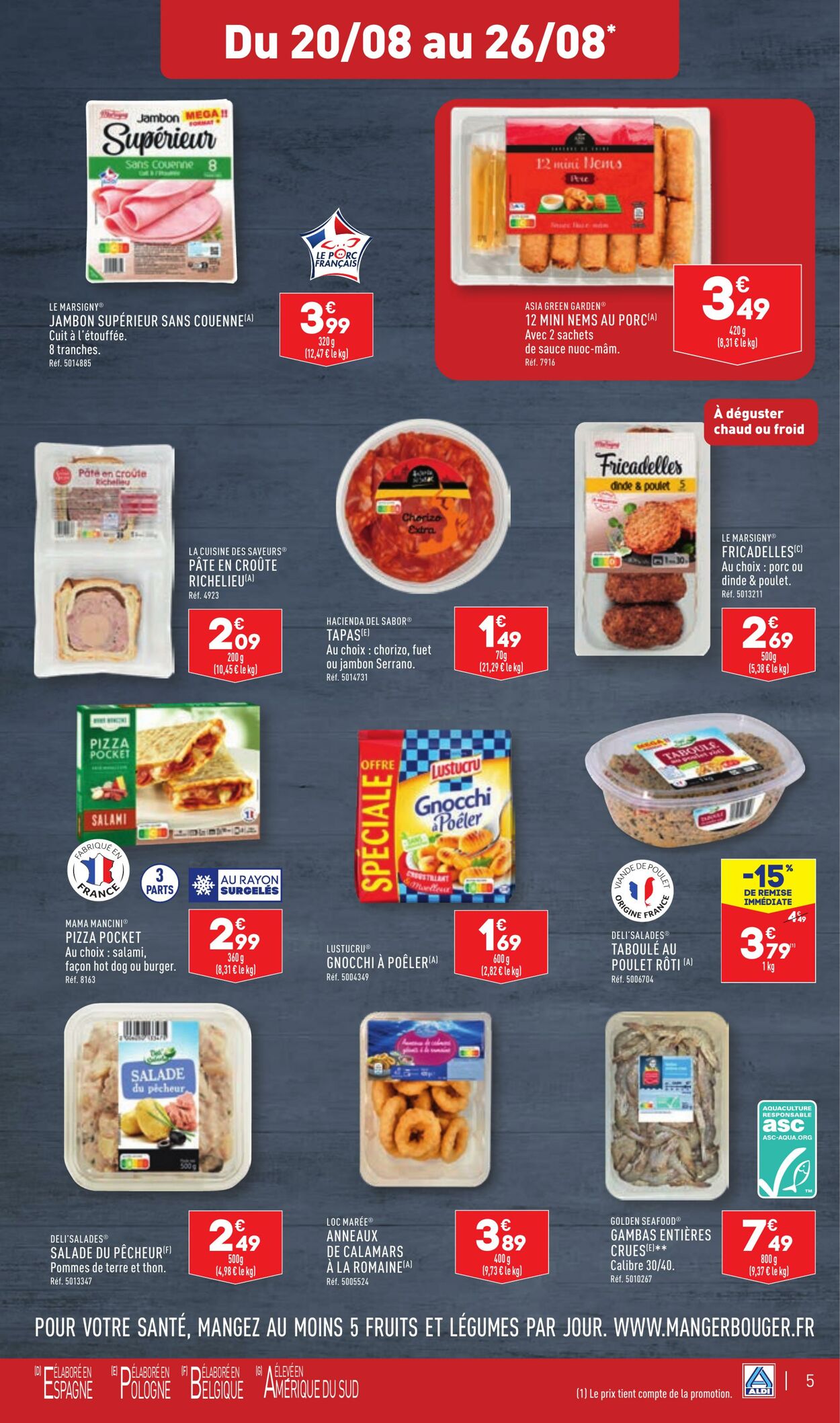 Catalogue Aldi 20.08.2024 - 26.08.2024