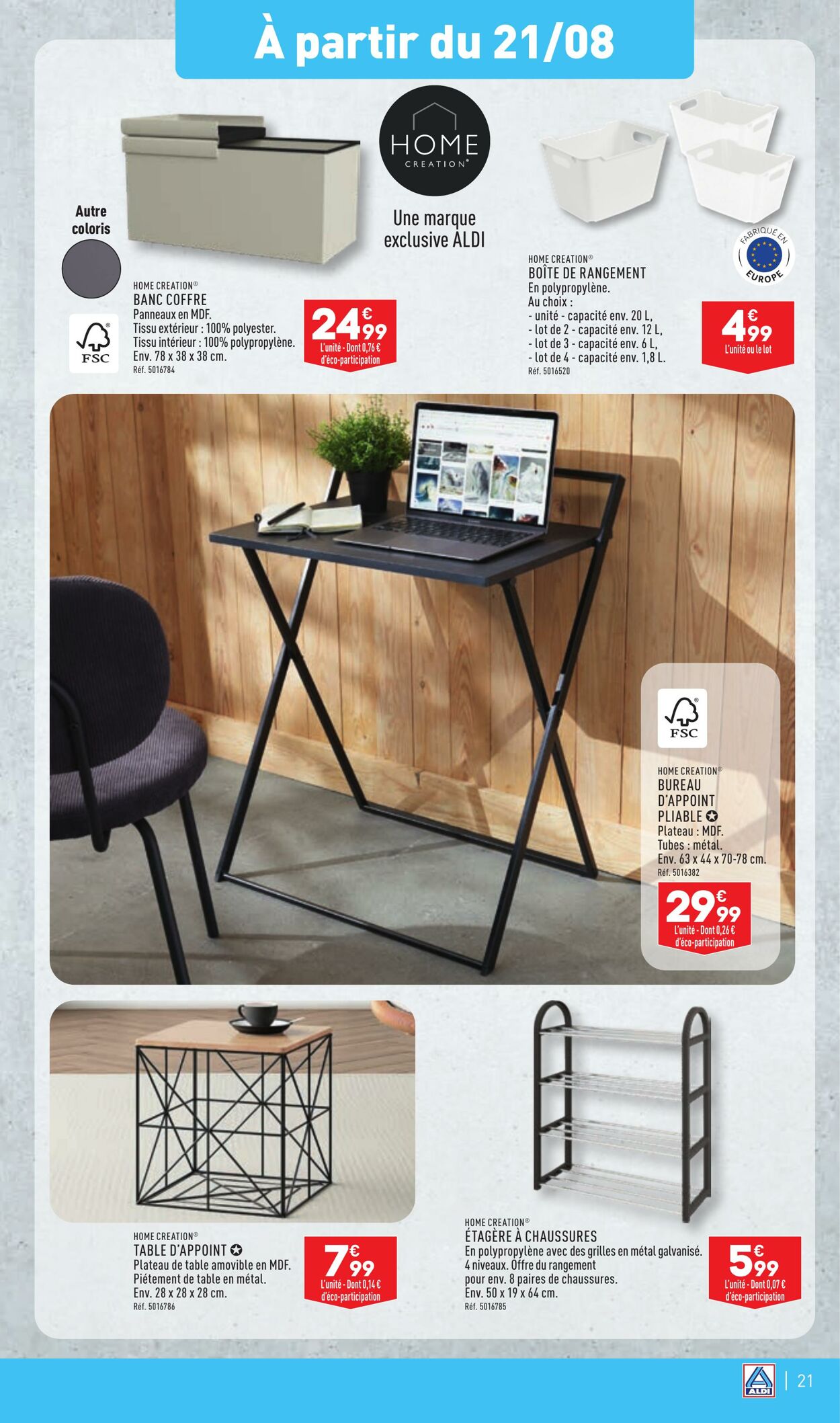 Catalogue Aldi 20.08.2024 - 26.08.2024