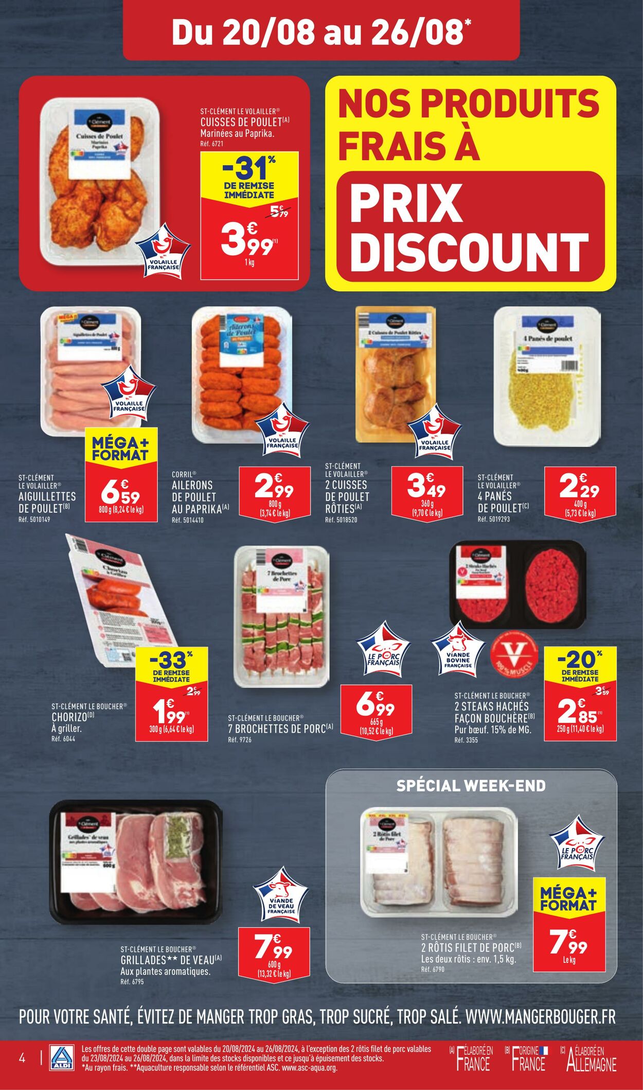 Catalogue Aldi 20.08.2024 - 26.08.2024