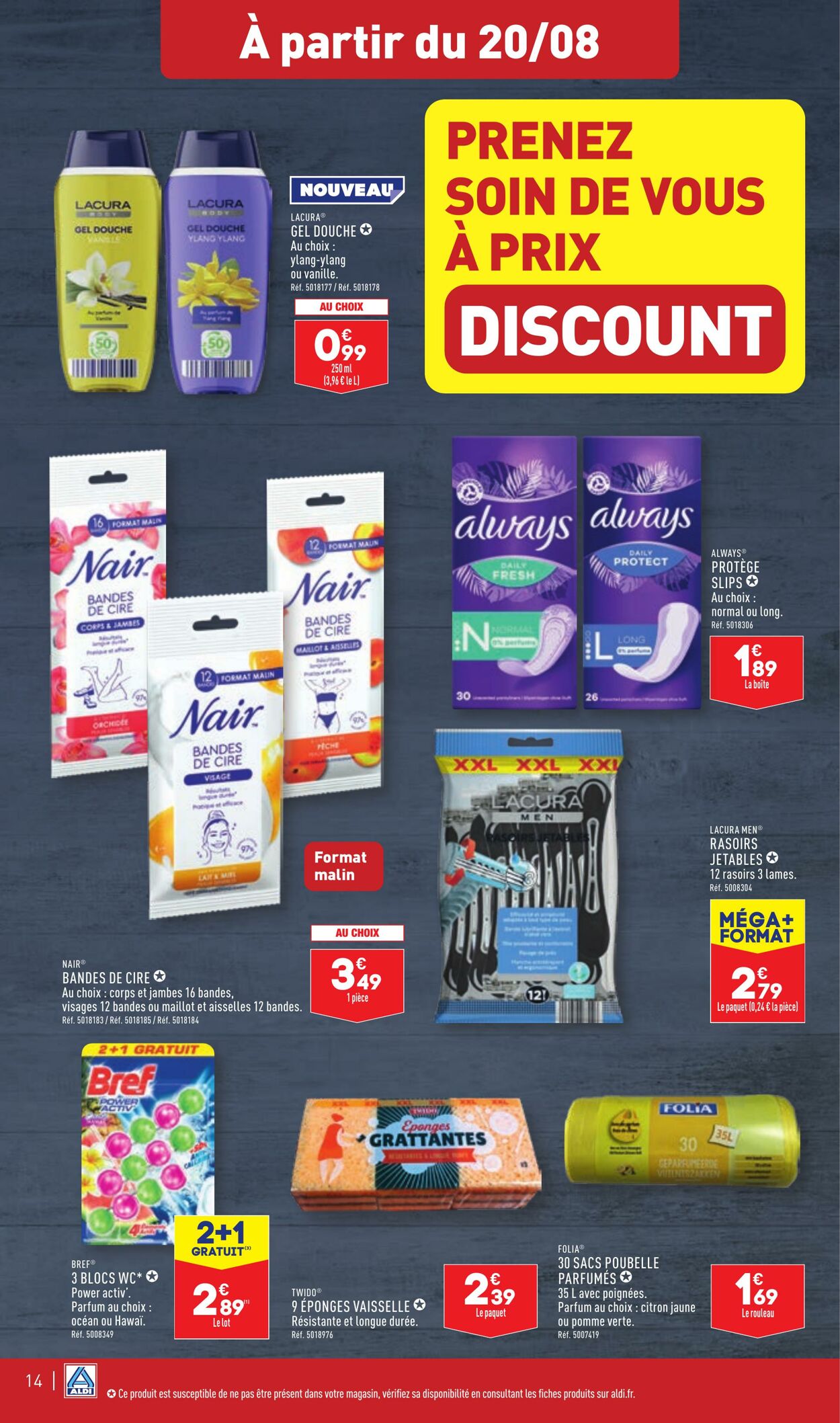 Catalogue Aldi 20.08.2024 - 26.08.2024