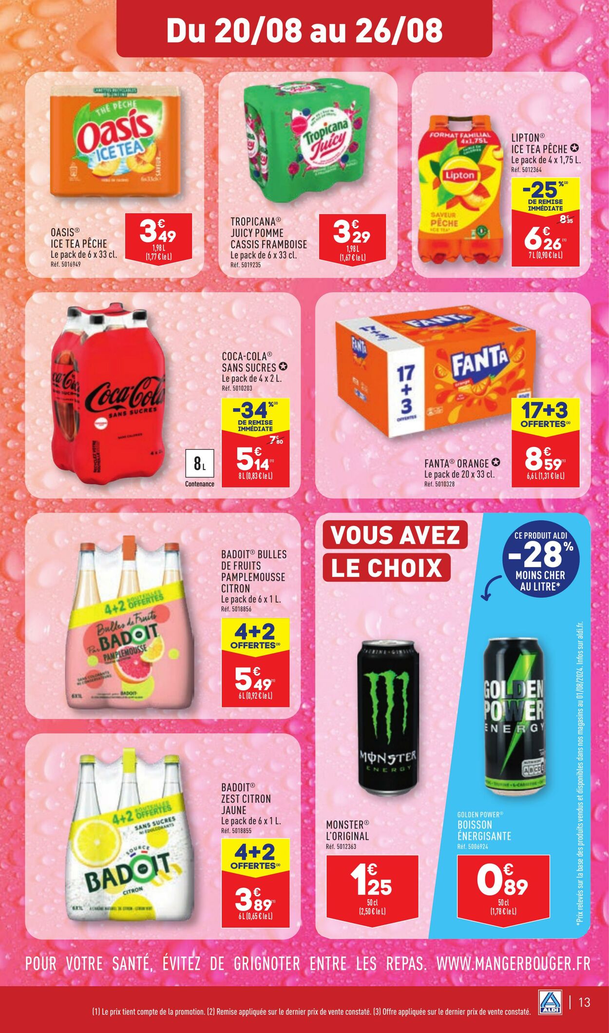 Catalogue Aldi 20.08.2024 - 26.08.2024