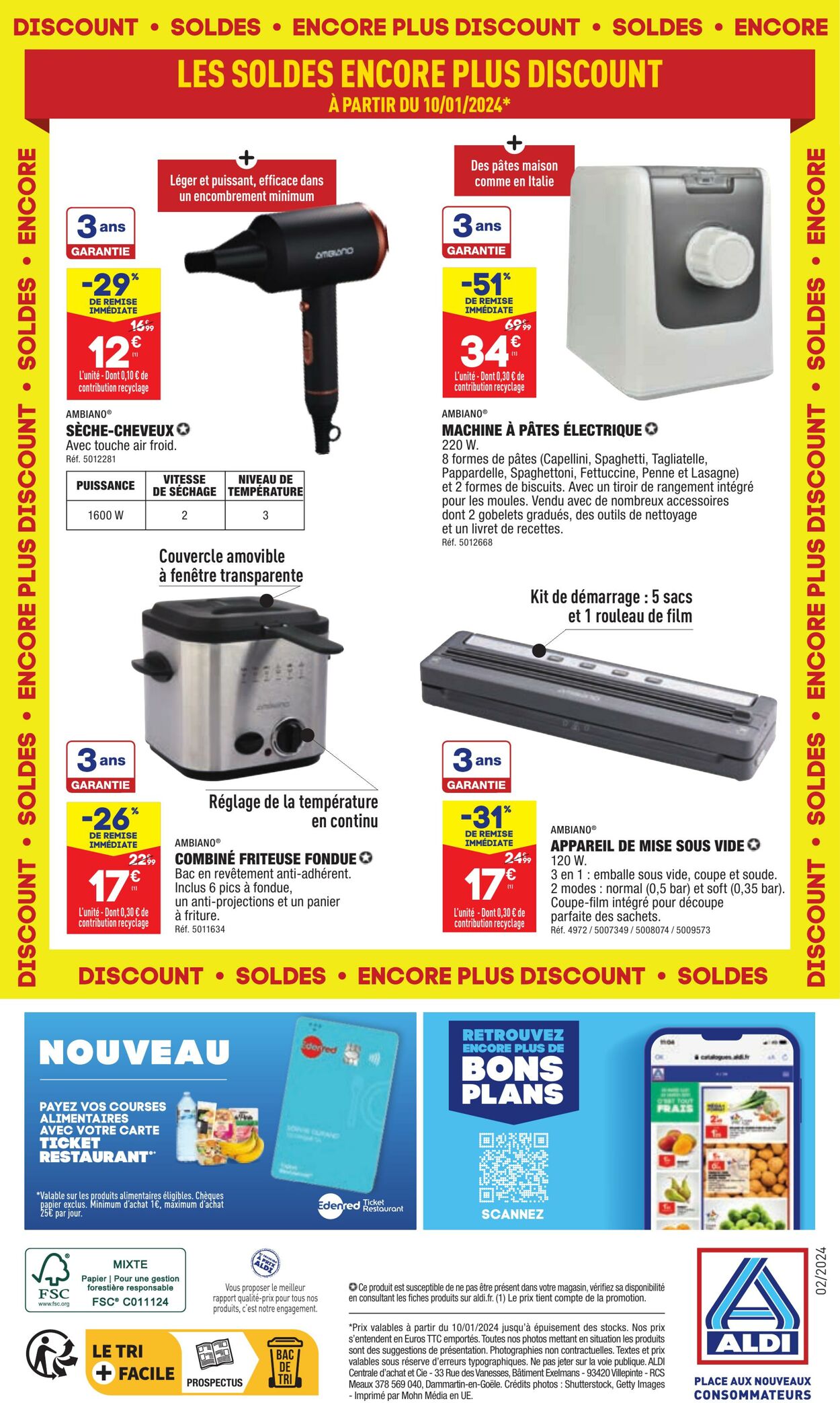 Catalogue Aldi 09.01.2024 - 15.01.2024