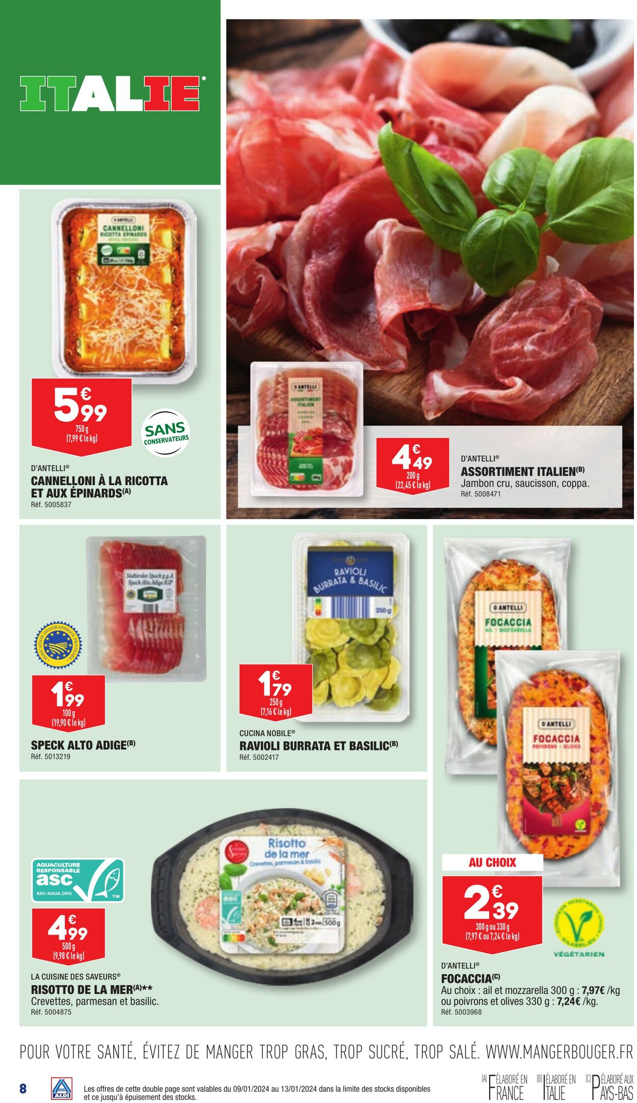 Catalogue Aldi 09.01.2024 - 15.01.2024