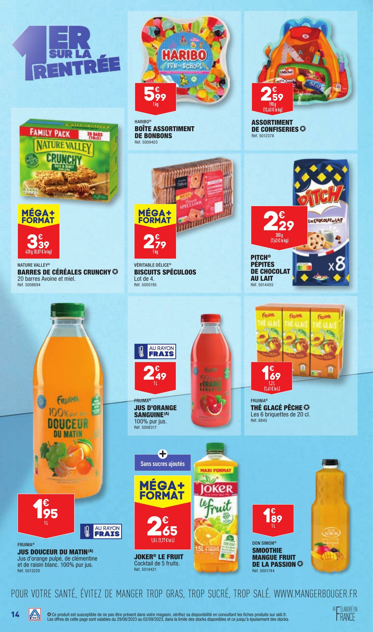 Catalogue Aldi 29.08.2023 - 04.09.2023