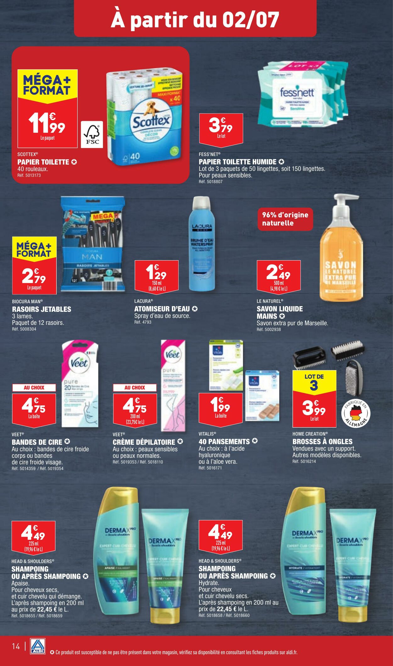 Catalogue Aldi 02.07.2024 - 08.07.2024