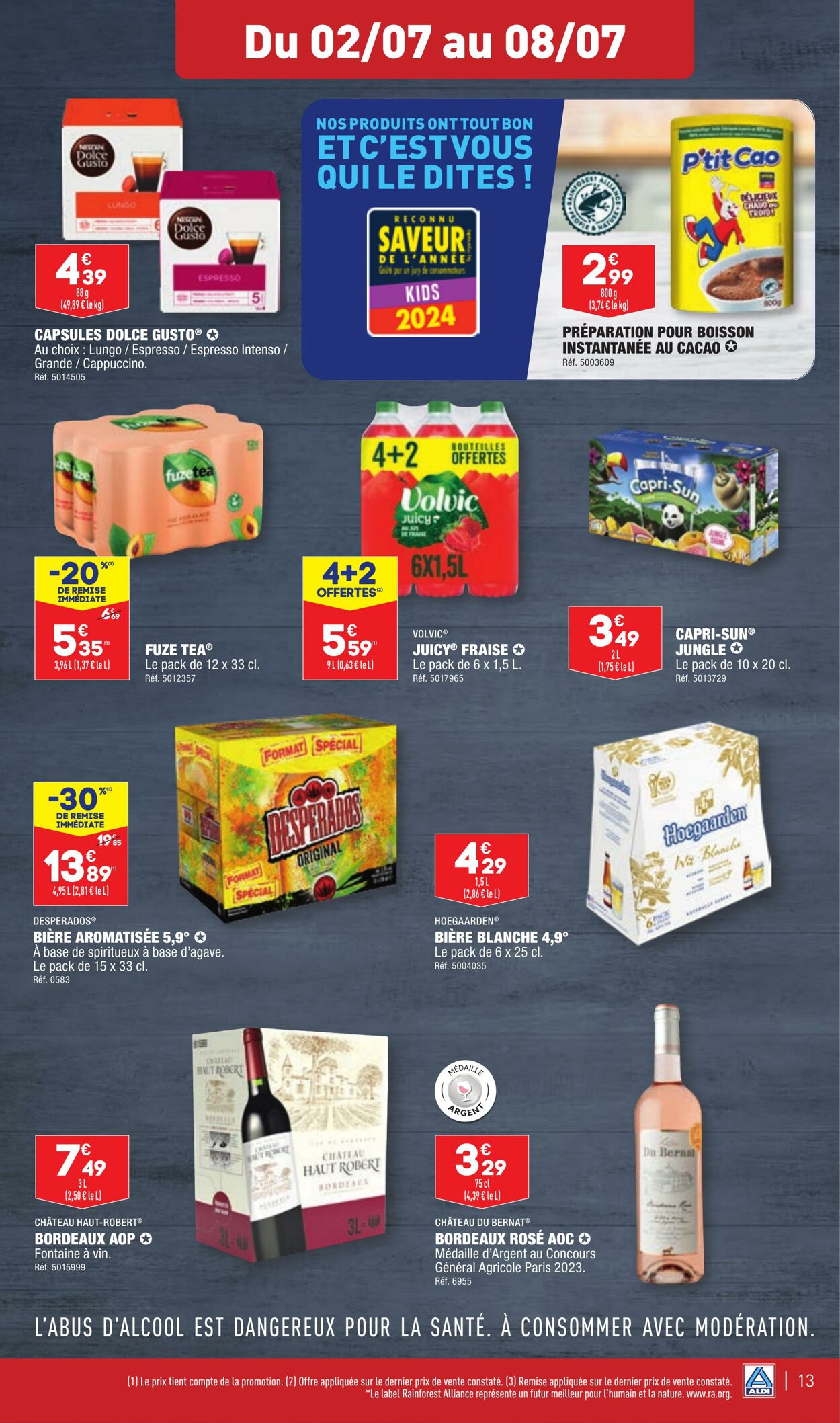 Catalogue Aldi 02.07.2024 - 08.07.2024