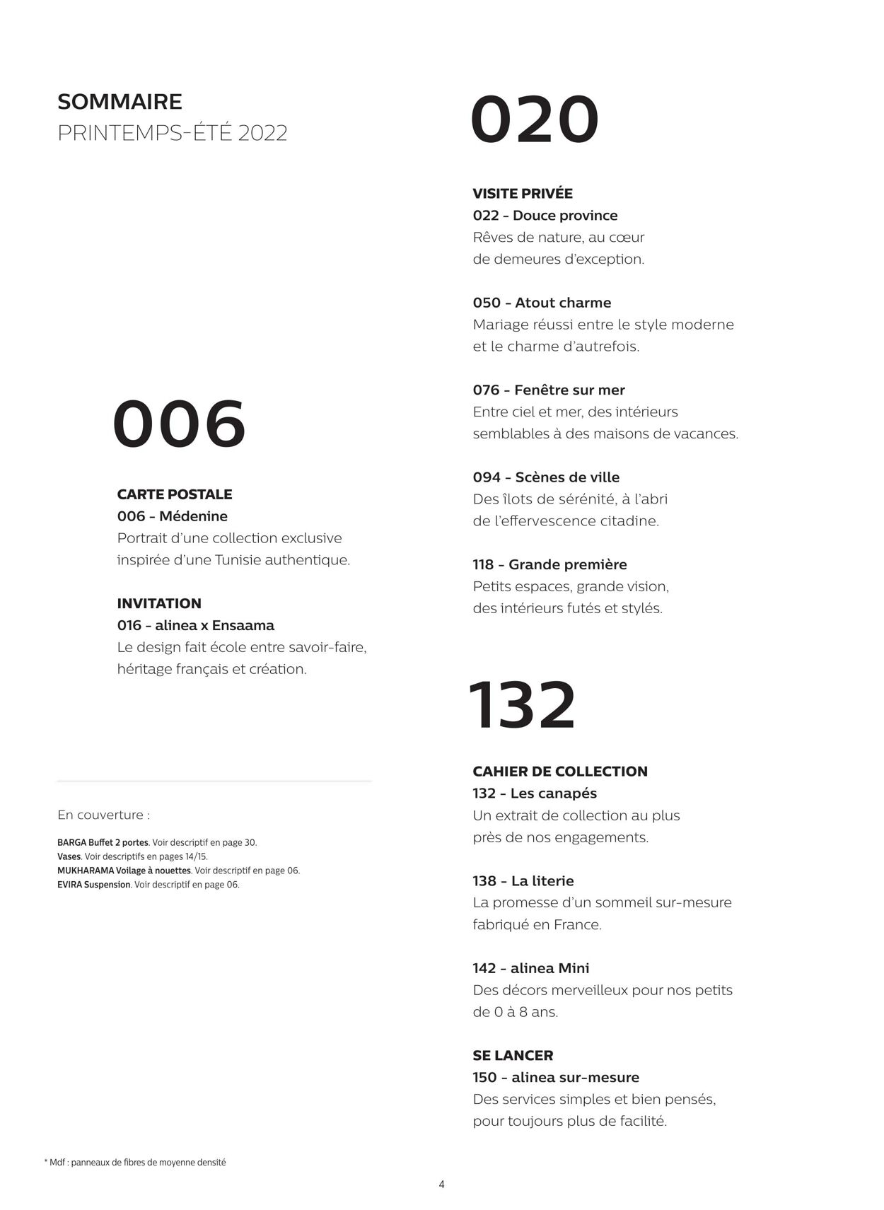 Catalogue Alinea 01.03.2022 - 31.08.2022