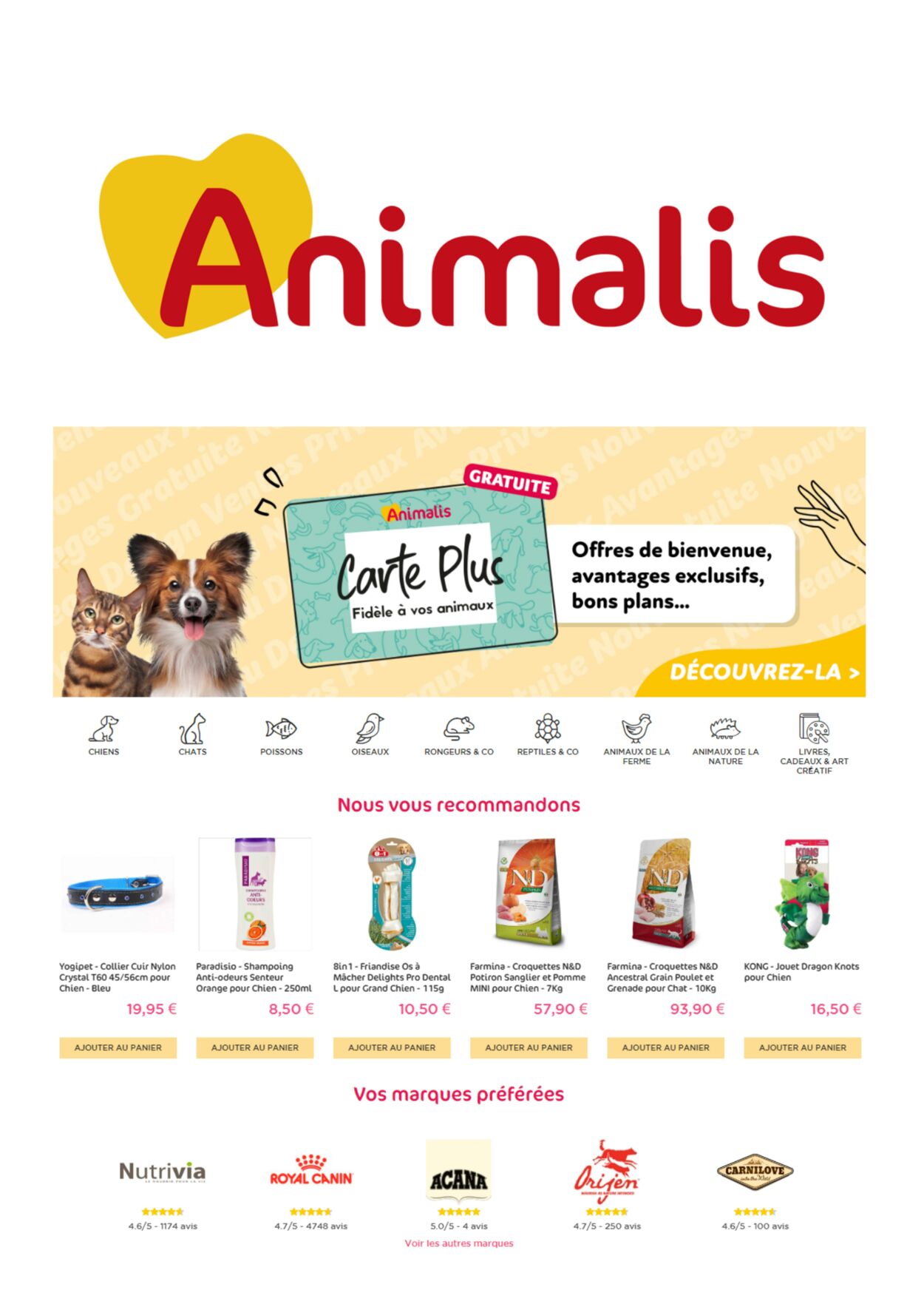 Catalogue Animalis 08.04.2023 - 21.04.2023