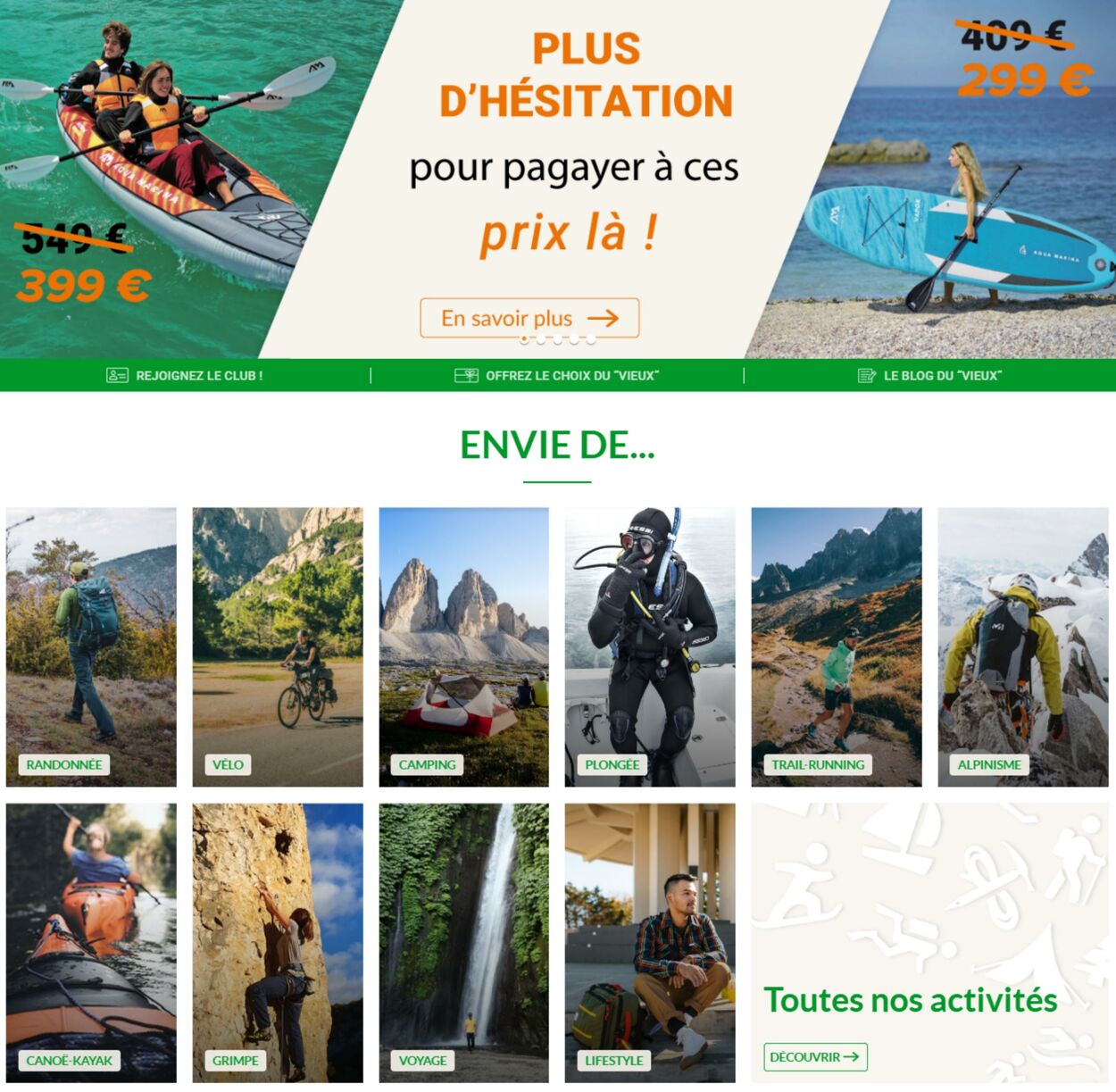 Catalogue Au Vieux Campeur 02.08.2022-15.08.2022