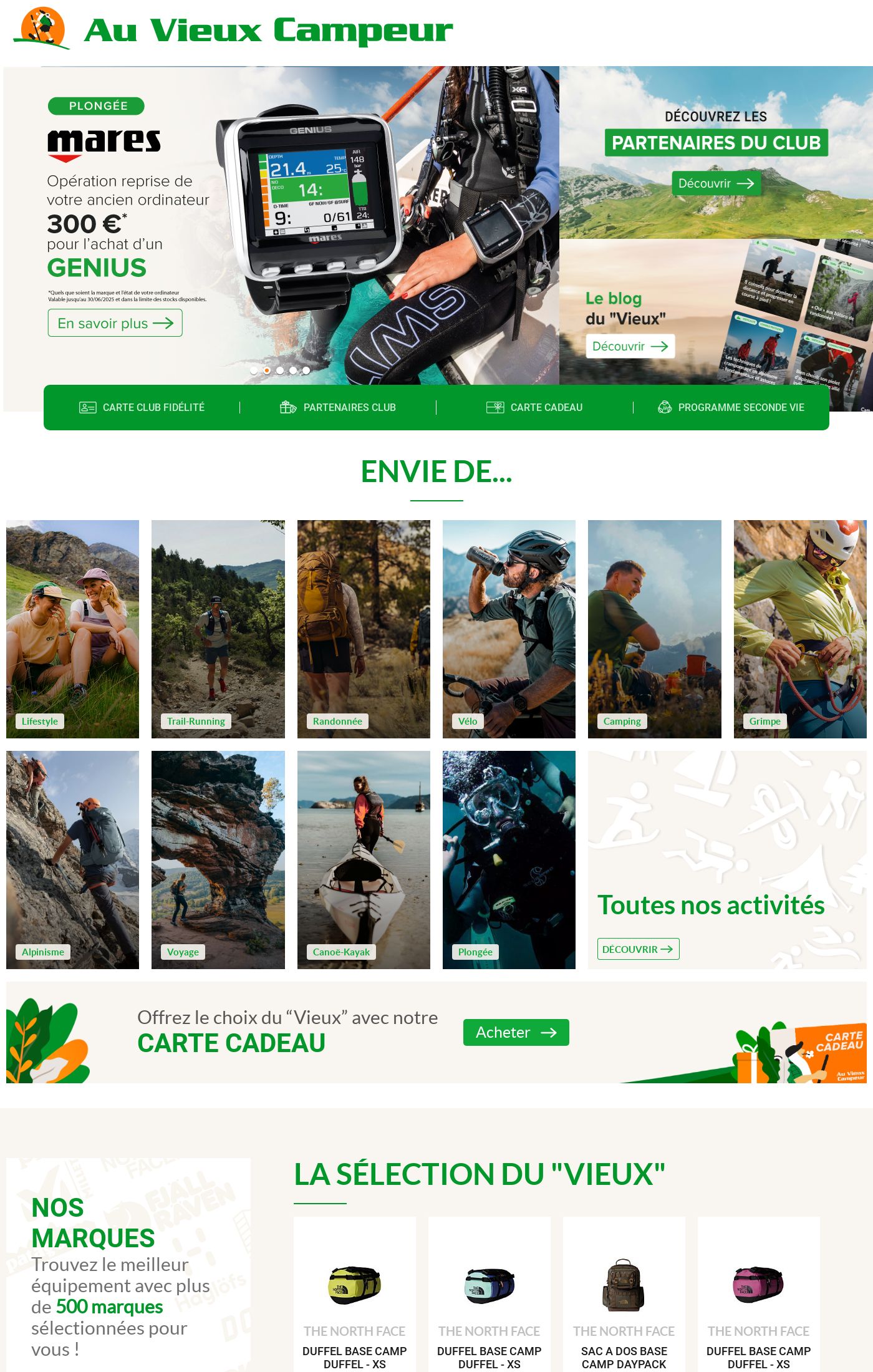 Catalogue Au Vieux Campeur 18.06.2025 - 24.06.2025