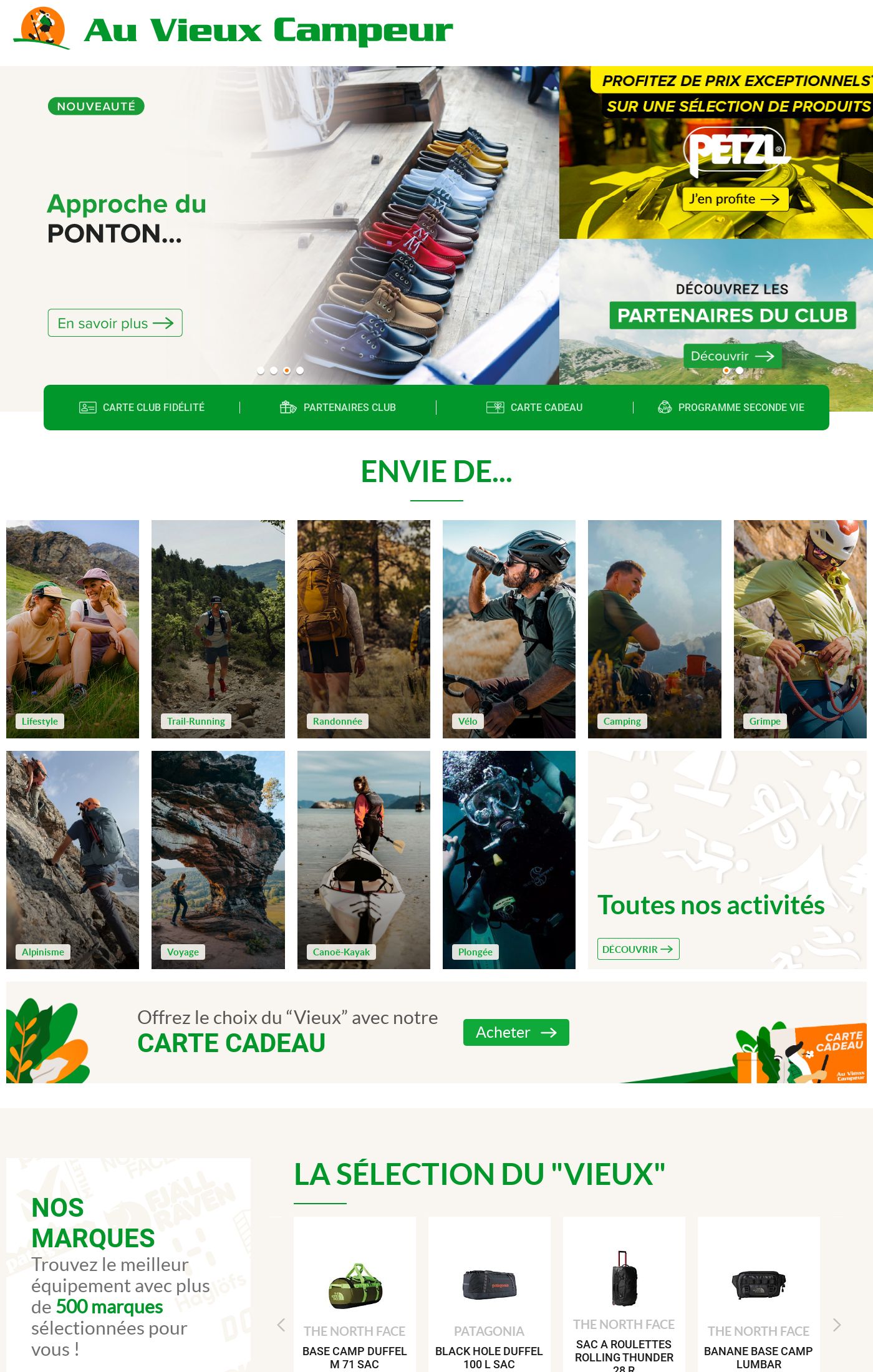 Catalogue Au Vieux Campeur 16.07.2025 - 22.07.2025