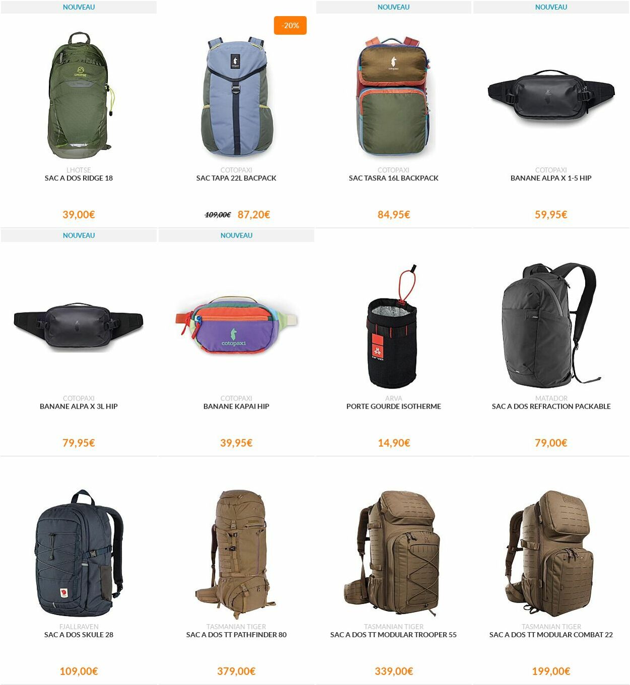 Catalogue Au Vieux Campeur 20.08.2025 - 26.08.2025