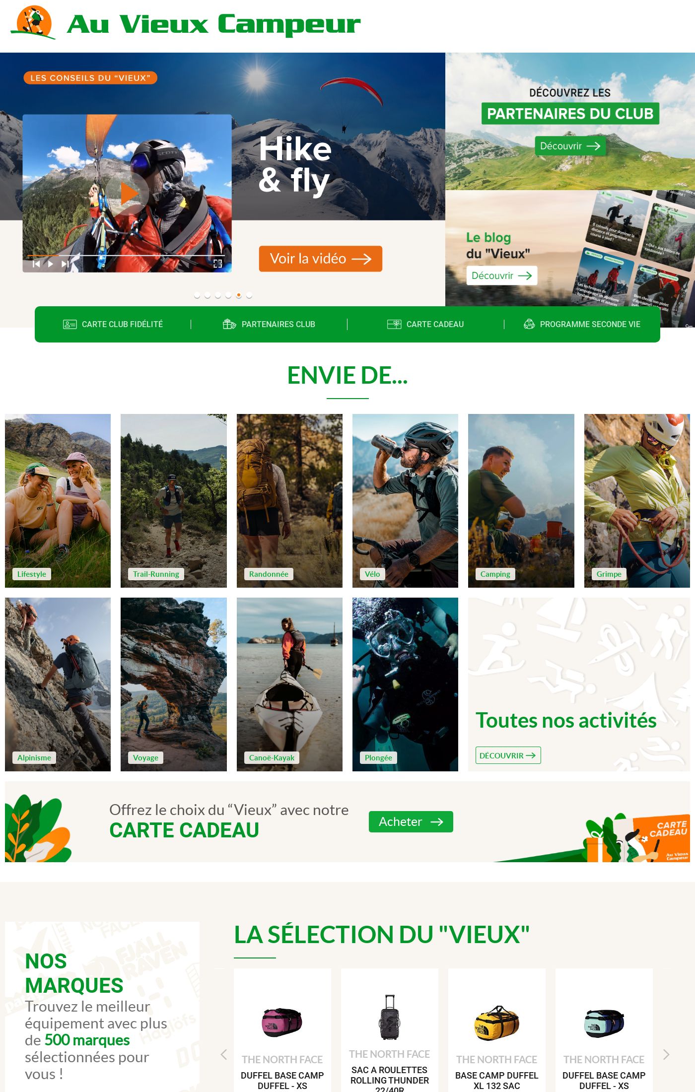 Catalogue Au Vieux Campeur 11.06.2025 - 17.06.2025