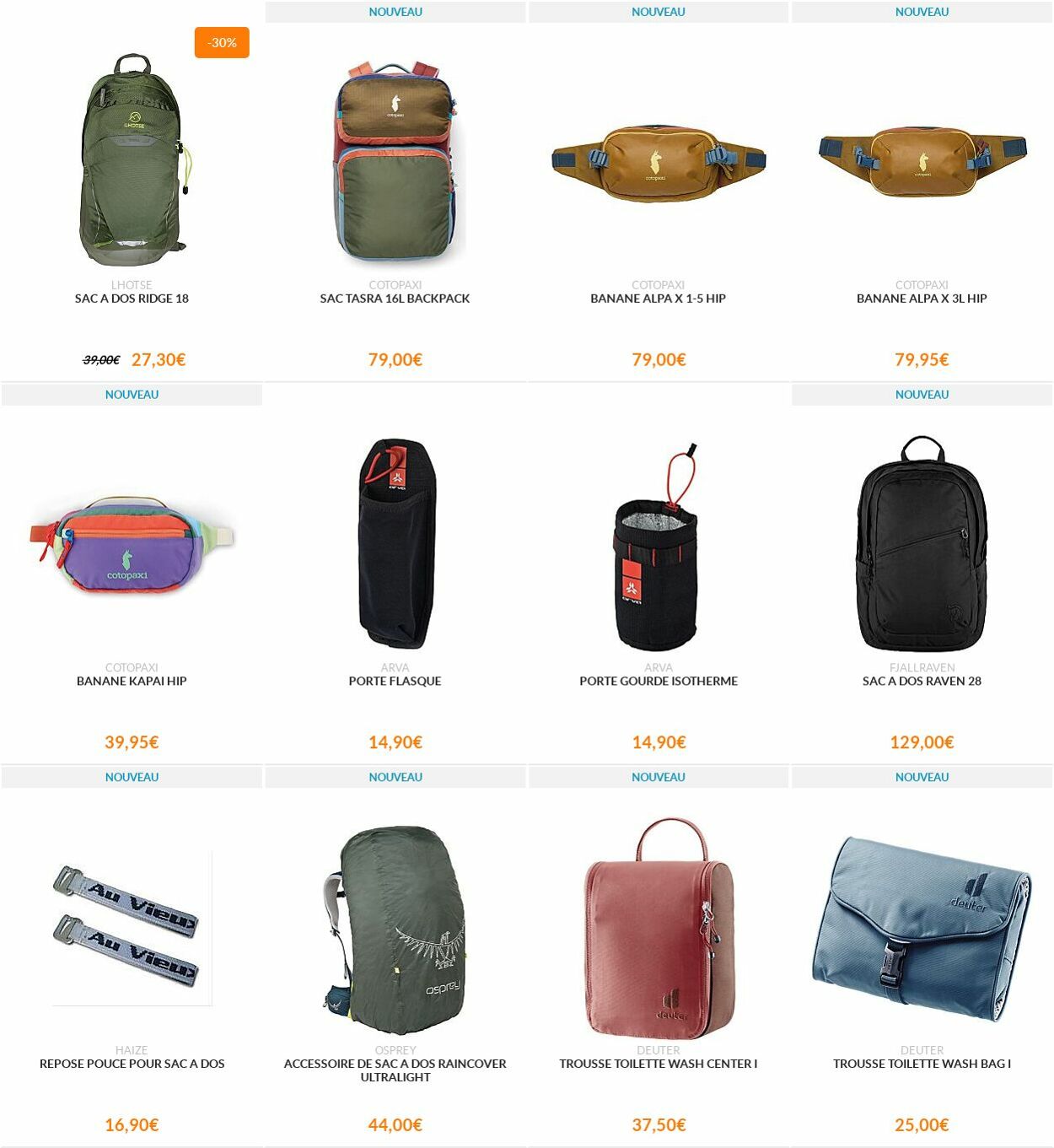 Catalogue Au Vieux Campeur 29.10.2025 - 04.11.2025