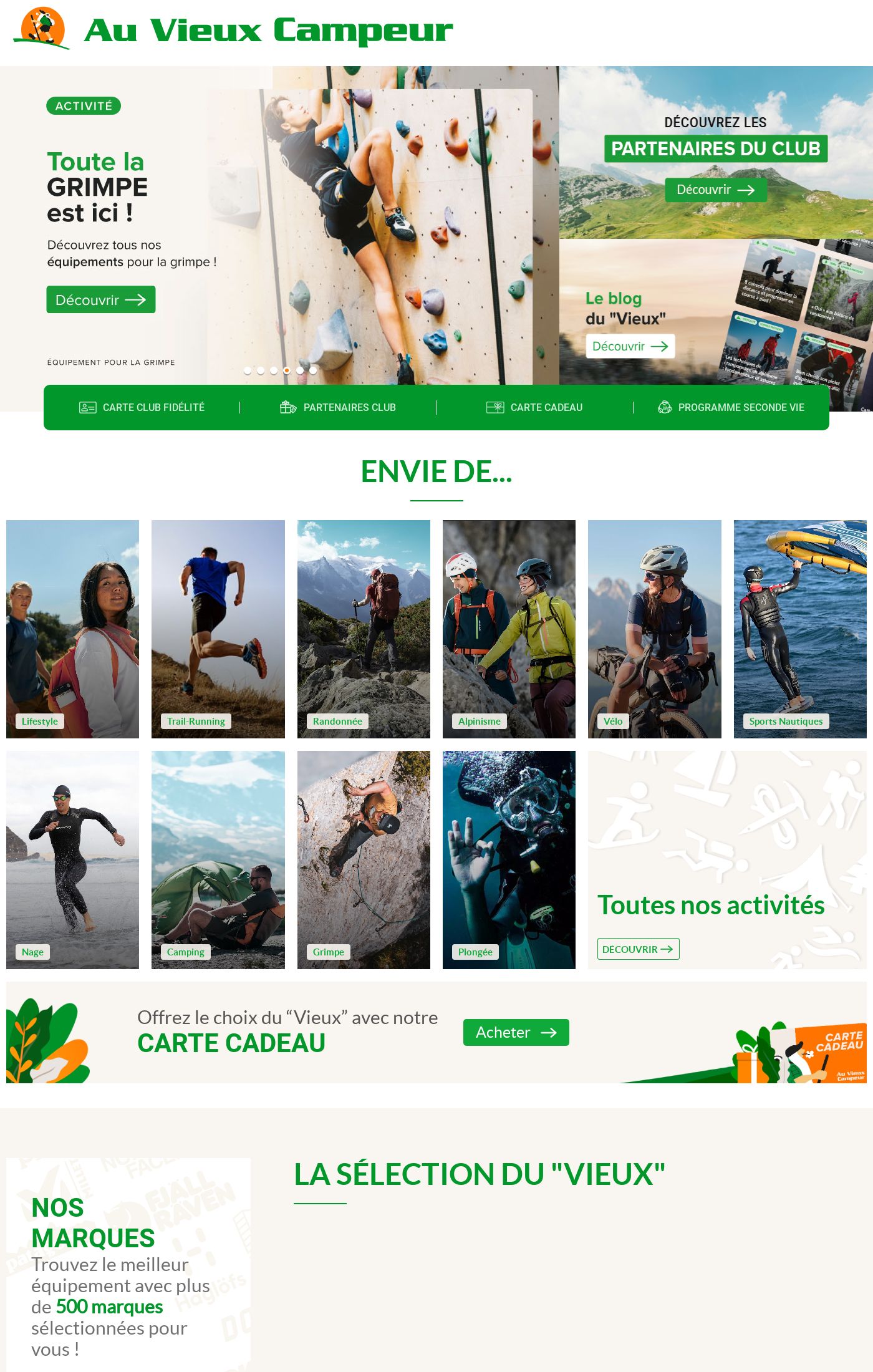 Catalogue Au Vieux Campeur 02.10.2024 - 08.10.2024