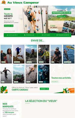 Catalogue Au Vieux Campeur 25.01.2023 - 31.01.2023