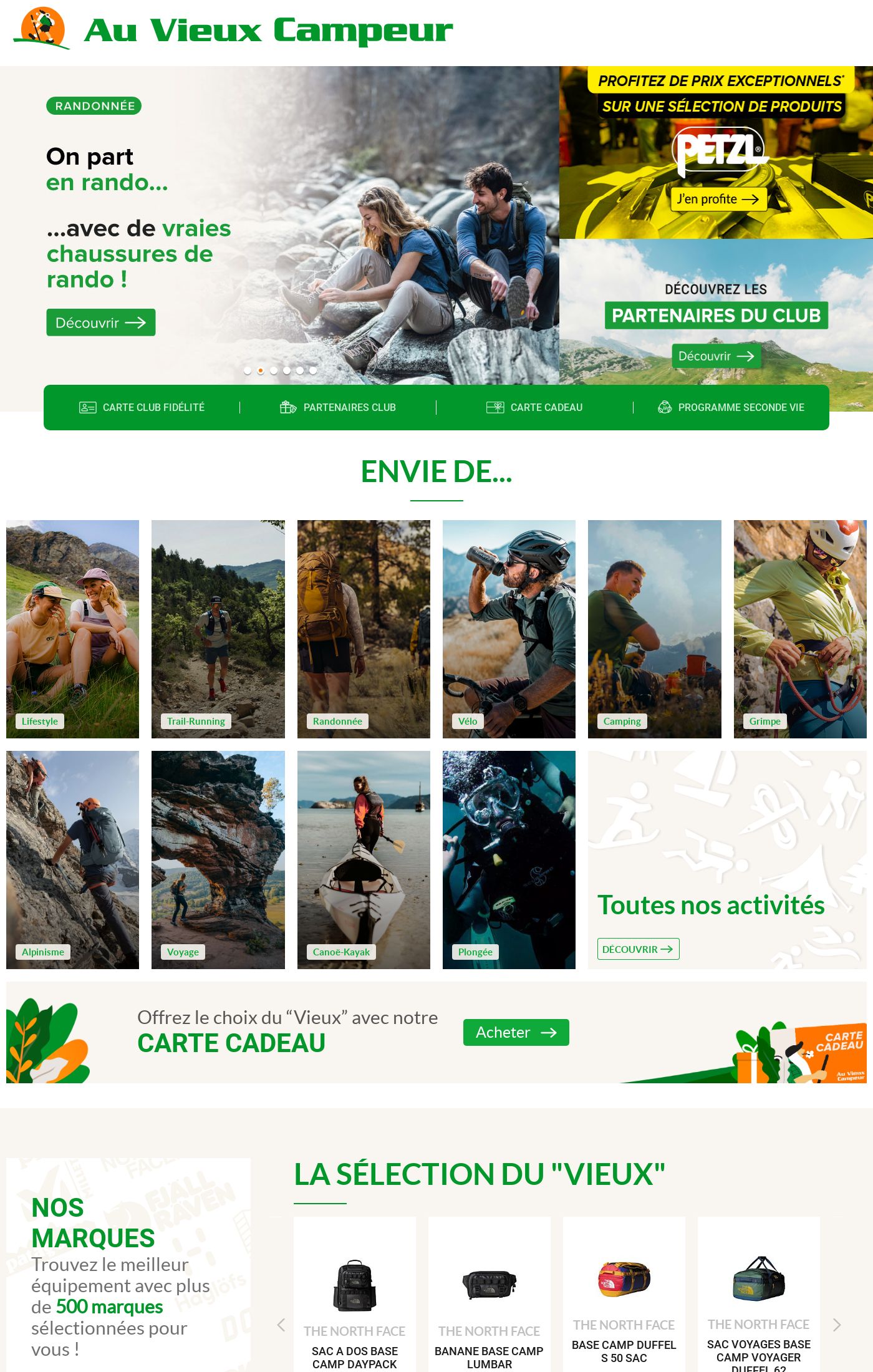 Catalogue Au Vieux Campeur 23.07.2025 - 29.07.2025