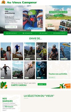 Catalogue Au Vieux Campeur 25.01.2023 - 31.01.2023