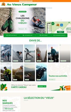 Catalogue Au Vieux Campeur 22.10.2025 - 28.10.2025