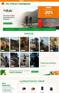 Catalogue Au Vieux Campeur 28.05.2025 - 03.06.2025