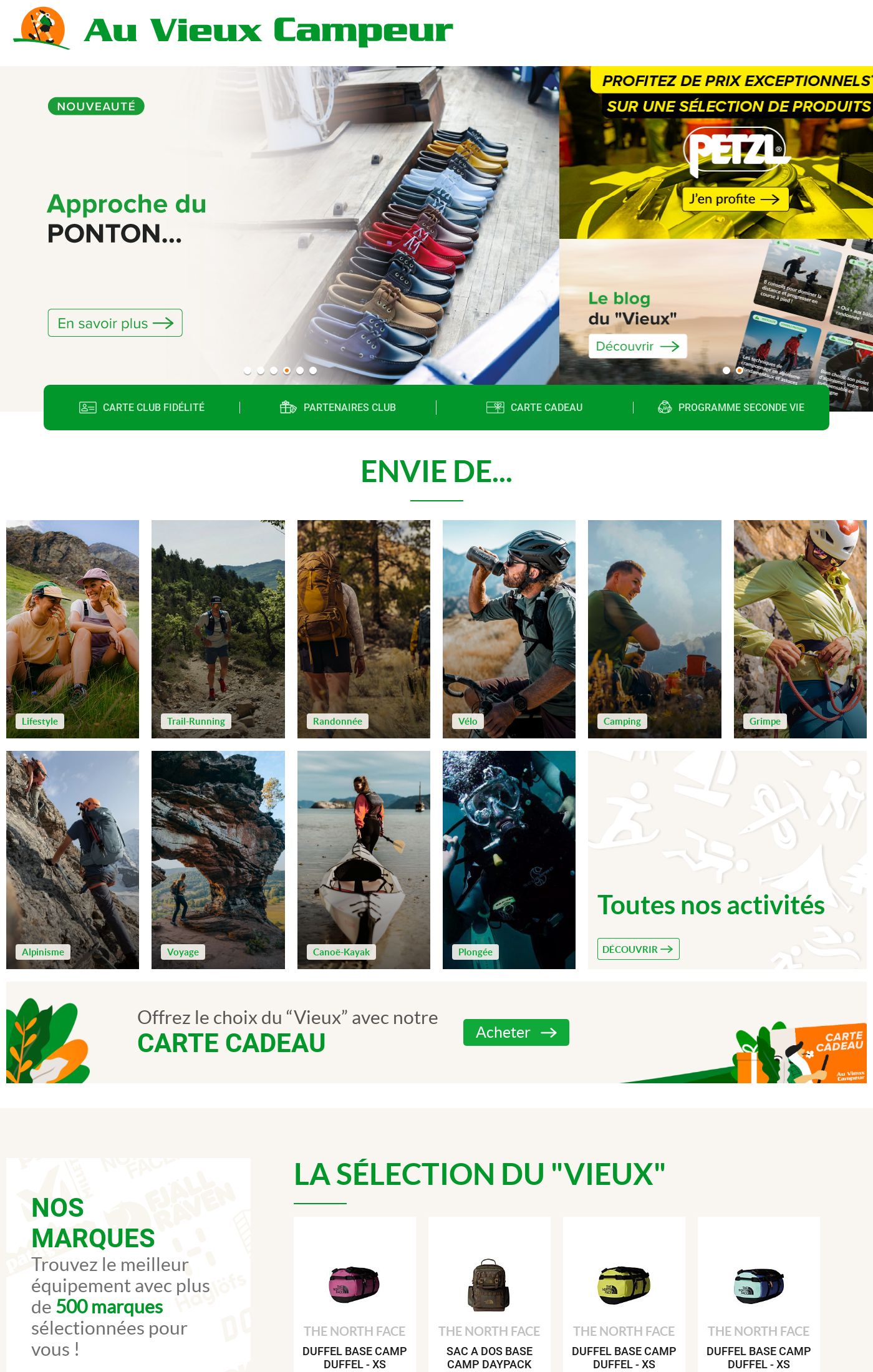 Catalogue Au Vieux Campeur 09.07.2025 - 15.07.2025