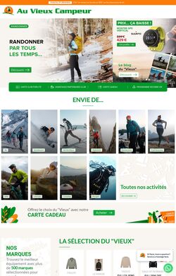 Catalogue Au Vieux Campeur 17.12.2025 - 23.12.2025