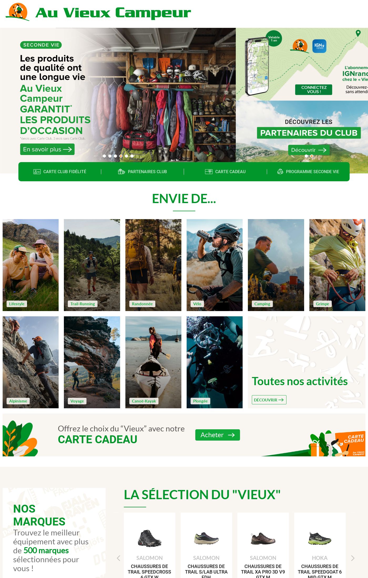 Catalogue Au Vieux Campeur 17.09.2025 - 23.09.2025