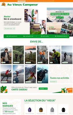 Catalogue Au Vieux Campeur 11.12.2024 - 17.12.2024